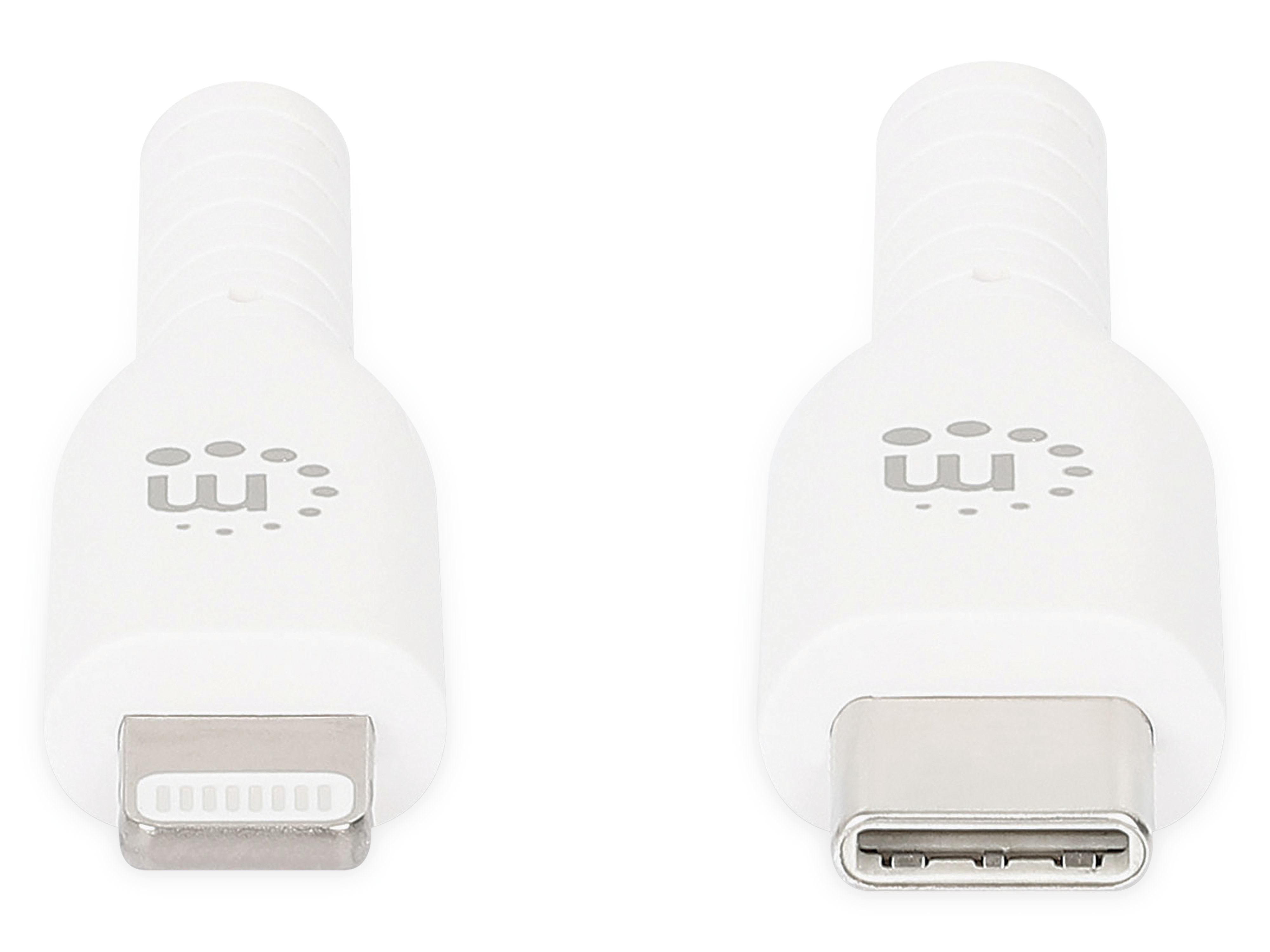 MANHATTAN USB-Daten/Ladekabel, 0,5 m, weiß MANHATTAN USB-Daten/Ladekabel, 0,5 m, weiß
