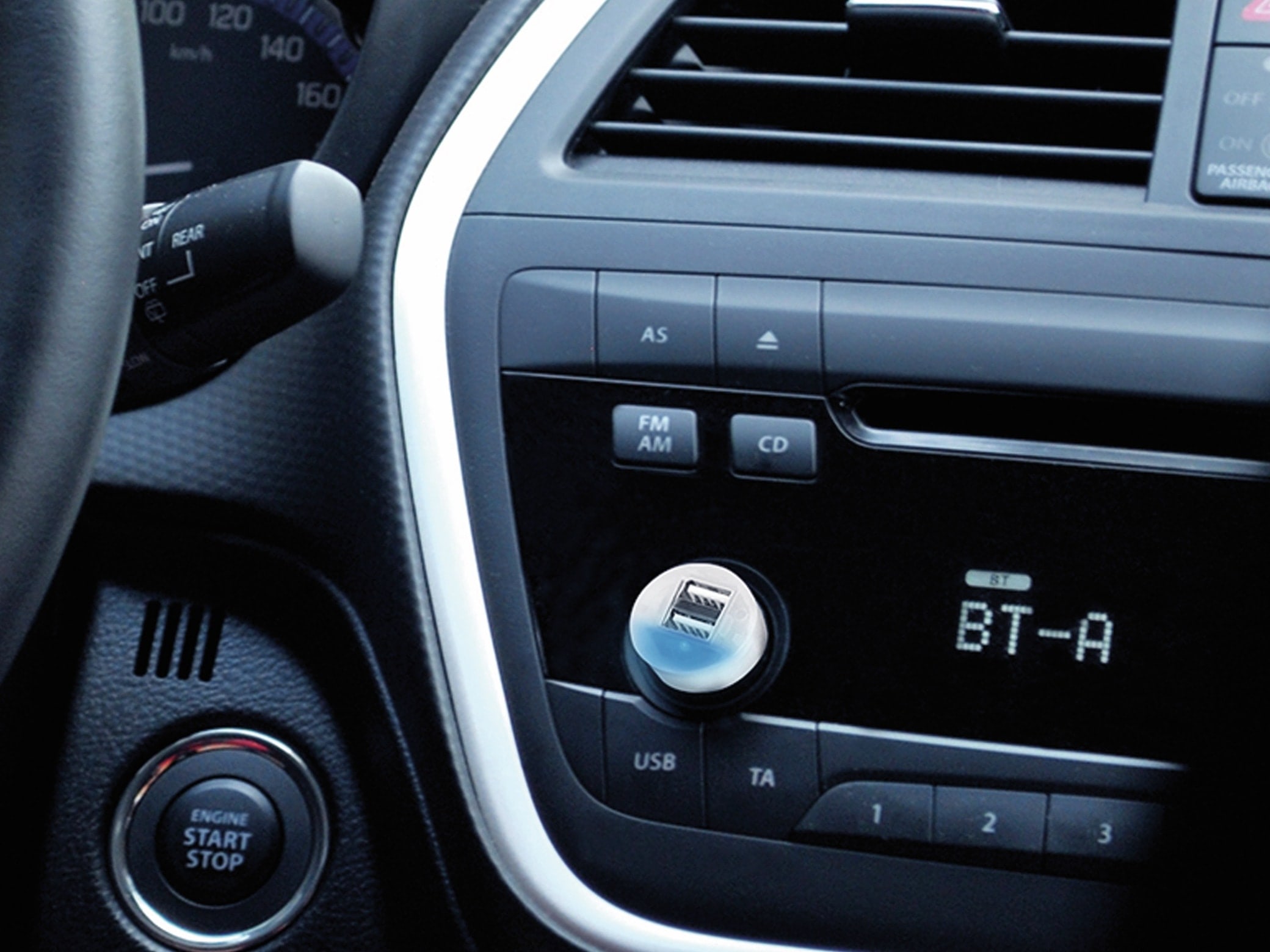 LOGILINK USB-Lader KFZ PA0227, 2-fach, 2,1 A, 10,5 W, weiss