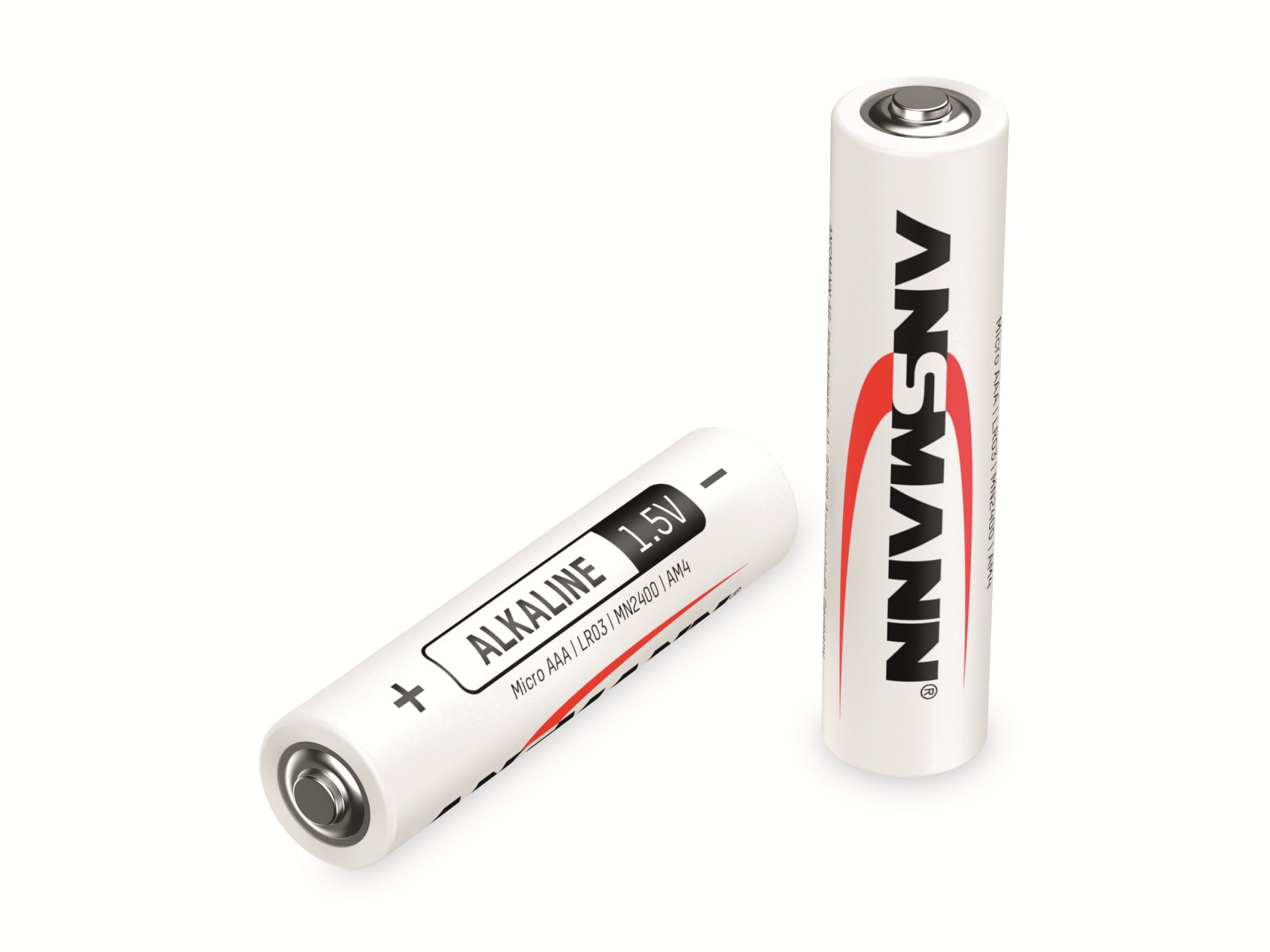 ANSMANN Alkaline Batterien, 42 Stück AA /Mignon und 42 Stück AAA/Micro im Sparset