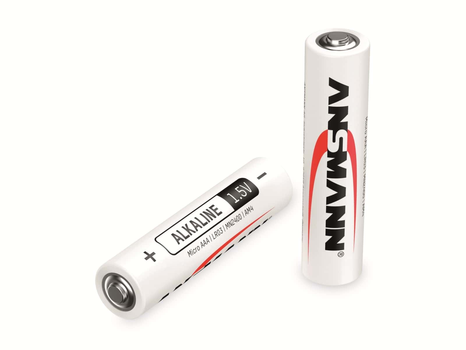ANSMANN Alkaline Batterien, 42 Stück AA /Mignon und 42 Stück AAA/Micro im Sparset