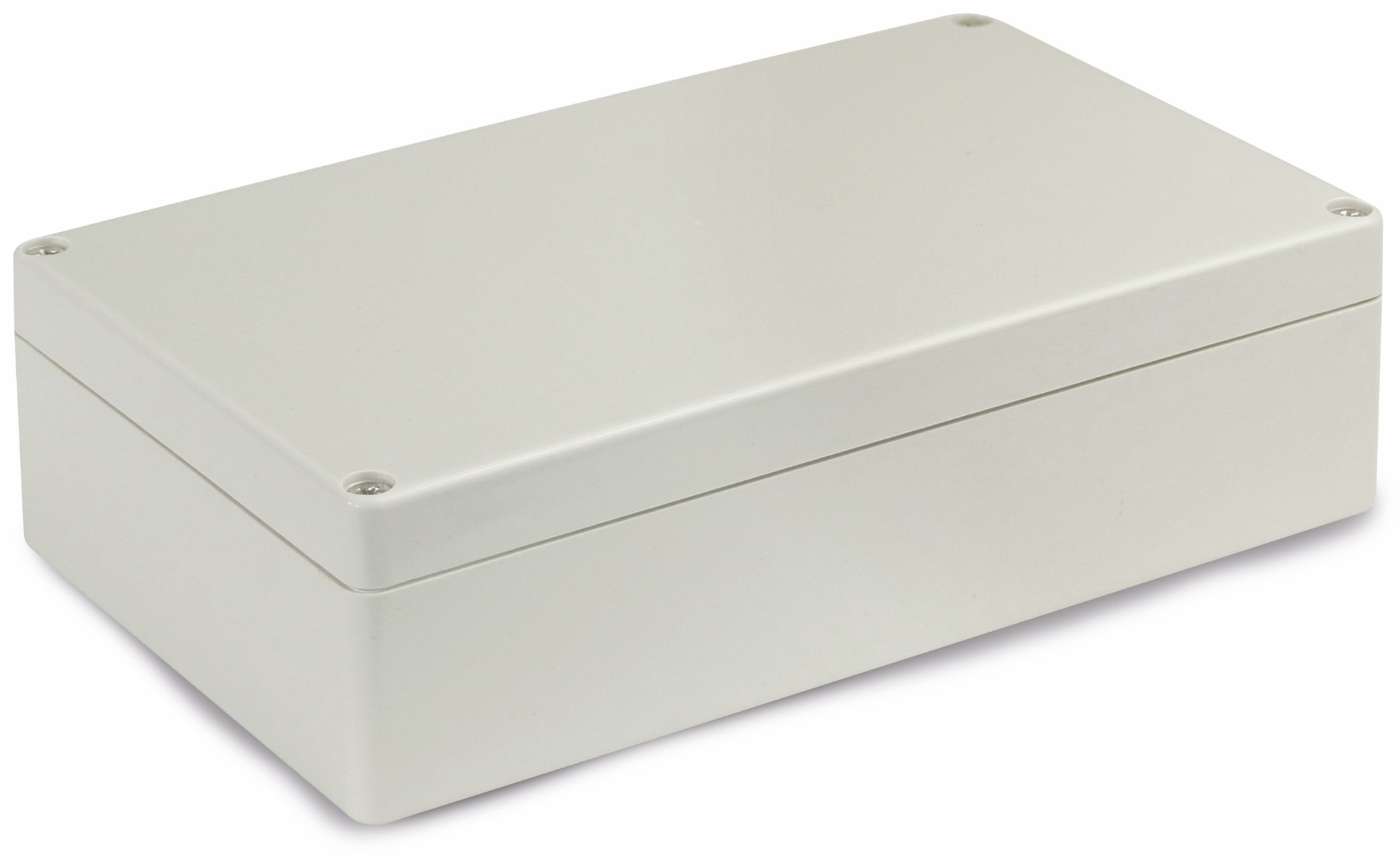 Modulgehäuse ABS, 200x120x56 mm, IP65, lichtgrau Modulgehäuse ABS, 200x120x56 mm, IP65, lichtgrau
