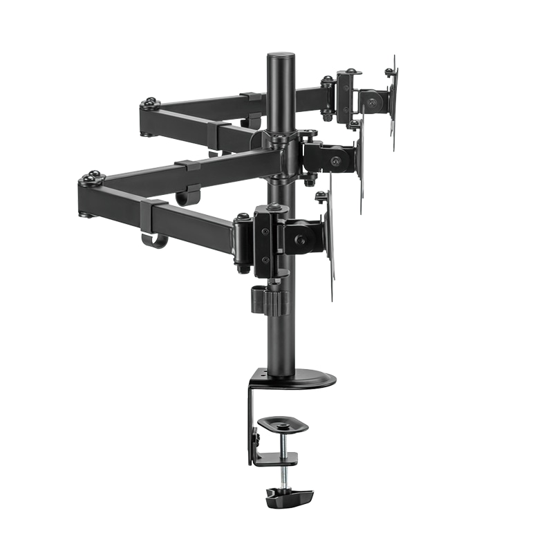 LOGILINK Monitorhalterung BP0173 3fach 17-27, Aluminium LOGILINK Monitorhalterung BP0173, 3-fach, 43,2 - 68,6 cm (17" - 27"), Aluminium