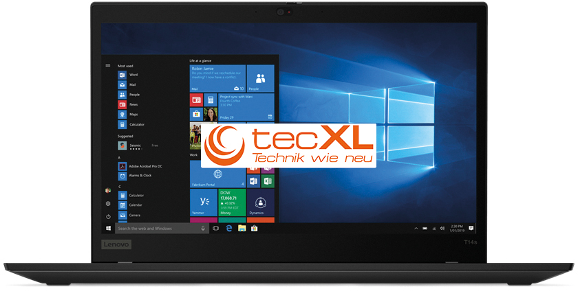 LENOVO Notebook Thinkpad T14s, 35,56 cm (14"), i5, 16GB, 512GB, Win11Pro, refurbished