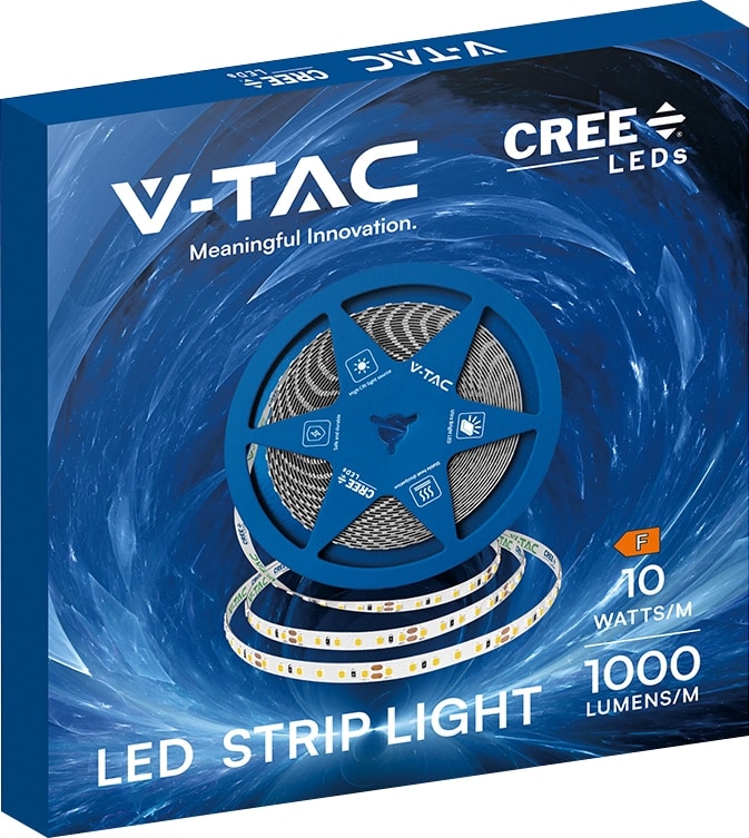 V-TAC LED-Stripe VT-2126246, 100W, EEK: F, 1000lm, 6500K, 120°, 24V, 10m