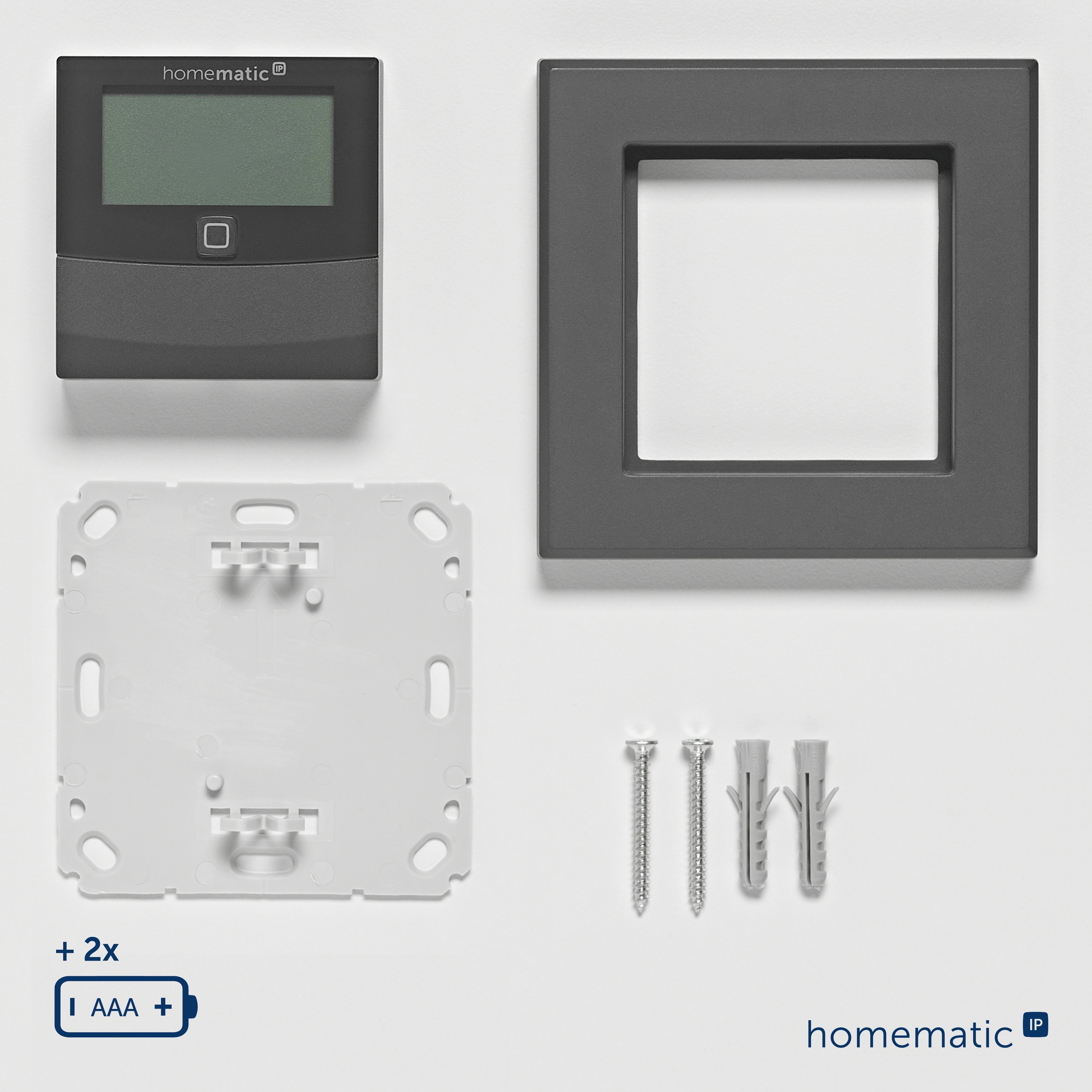 HOMEMATIC IP Temperatur und Luftfeuchtigkeitssensor mit Display-innen HOMEMATIC IP Temperatur und Luftfeuchtigkeitssensor mit Display-innen