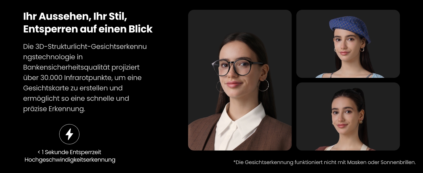 SWITCHBOT Smartes Codeschloss, Keypad Vision für Lock, schwarz