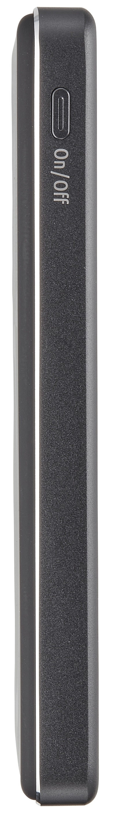 INTENSO Powerbank Magnetic Wireless, MW 5000, 5000 mAh, grau