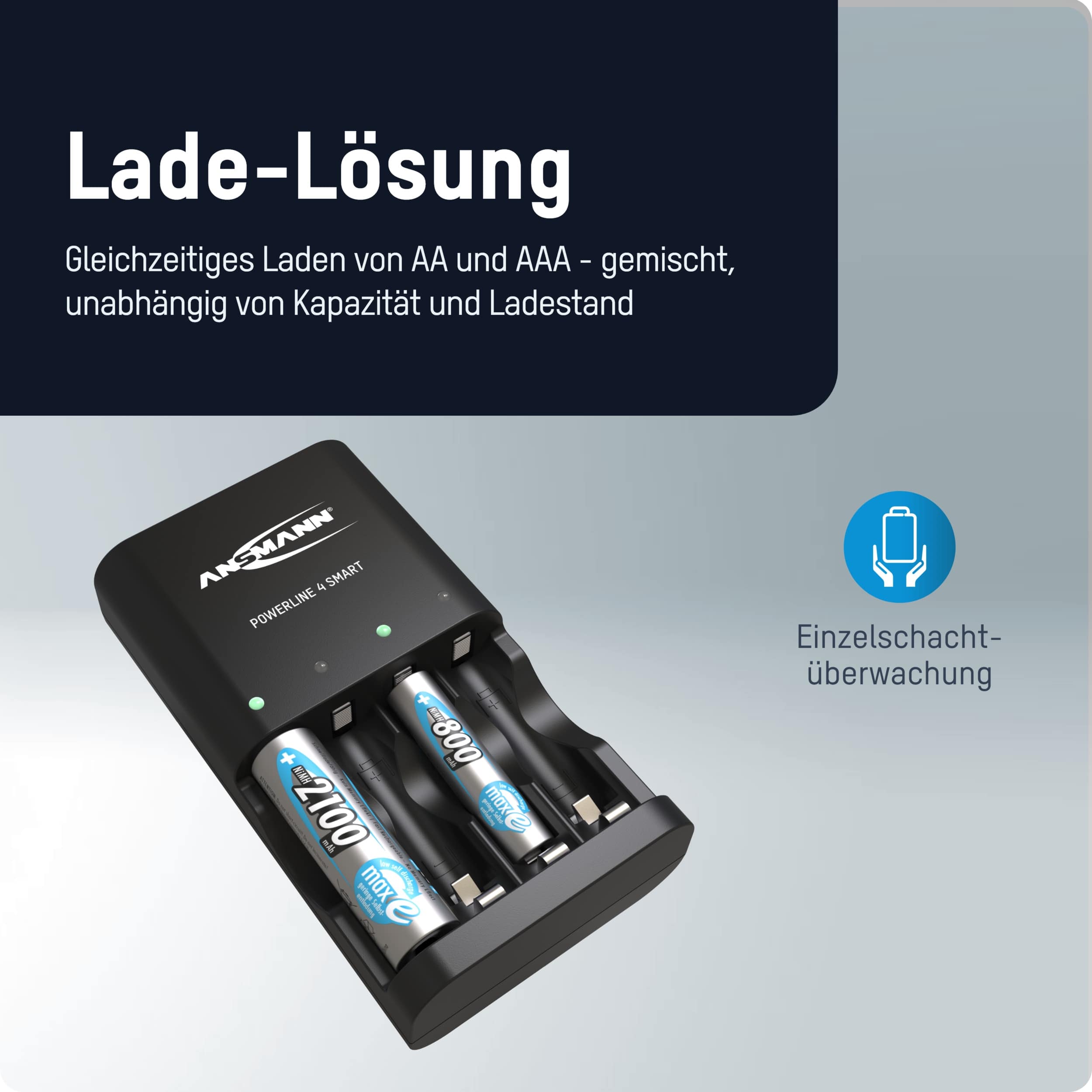 ANSMANN Ladegerät Powerline 4 Smart ANSMANN Ladegerät Powerline 4 Smart