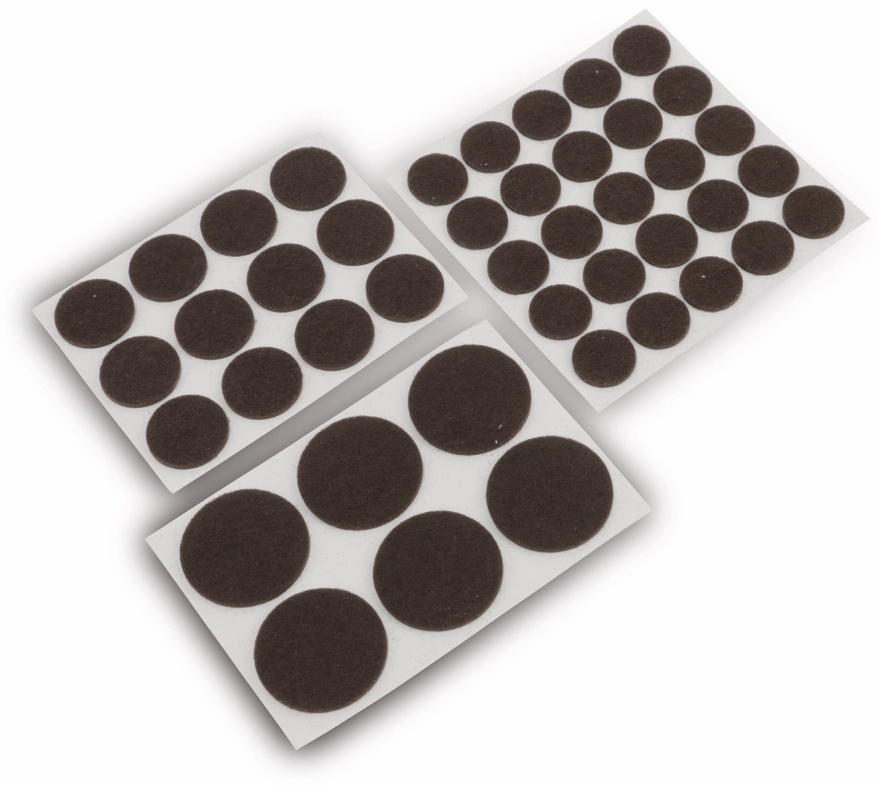 EUROTOOLS Filzgleiter-Set 338-JHHY, 43-teilig