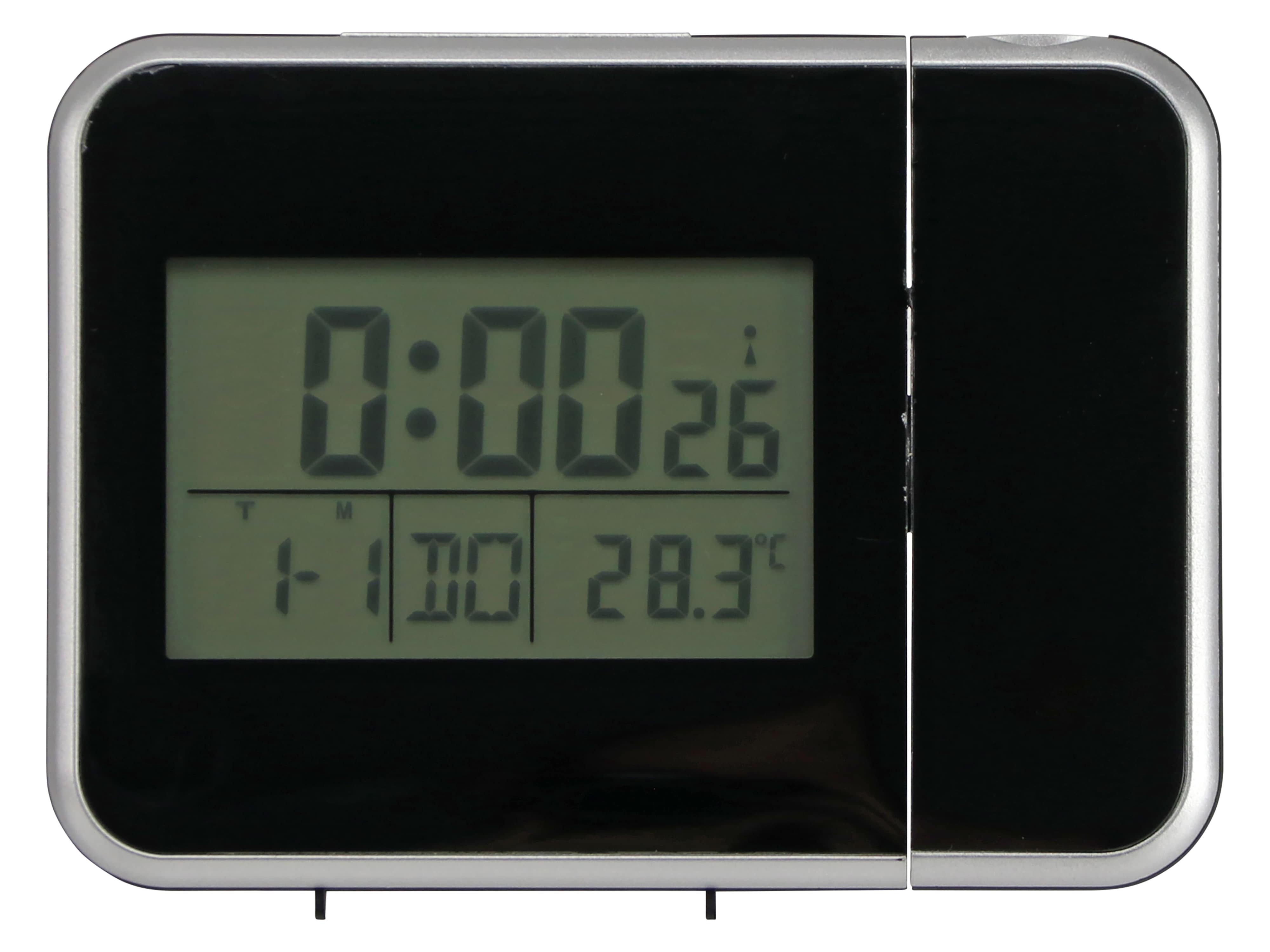 Digitale Funkuhr 9663, Datumsanzeige, Temperaturanzeige