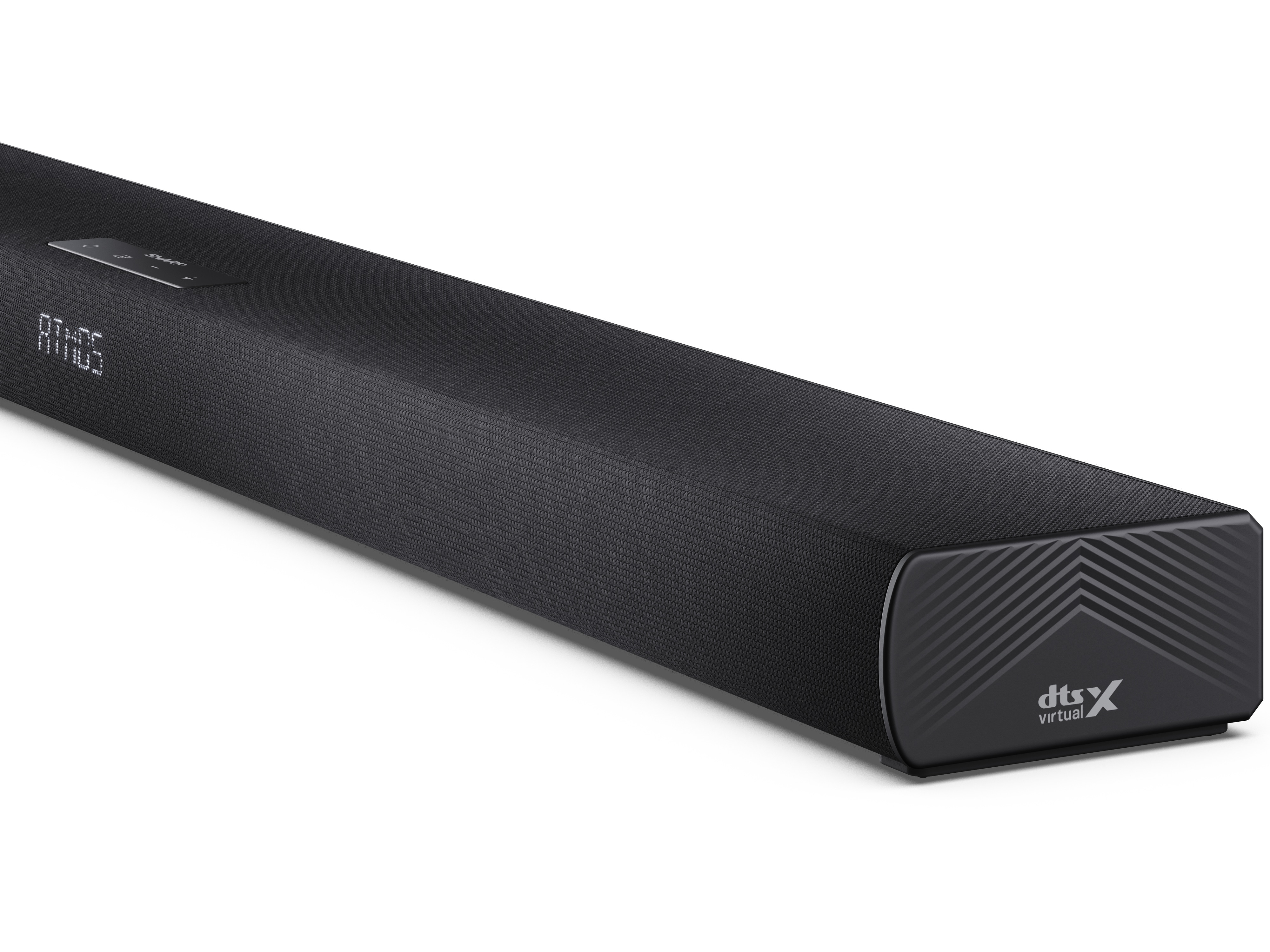 SHARP Soundbar HT-SBW320, 2.1-Kanal, Ultraflach, Dolby Atmos, DTS Virtual:X, Wireless Subwoofer, Bluetooth, Schwarz