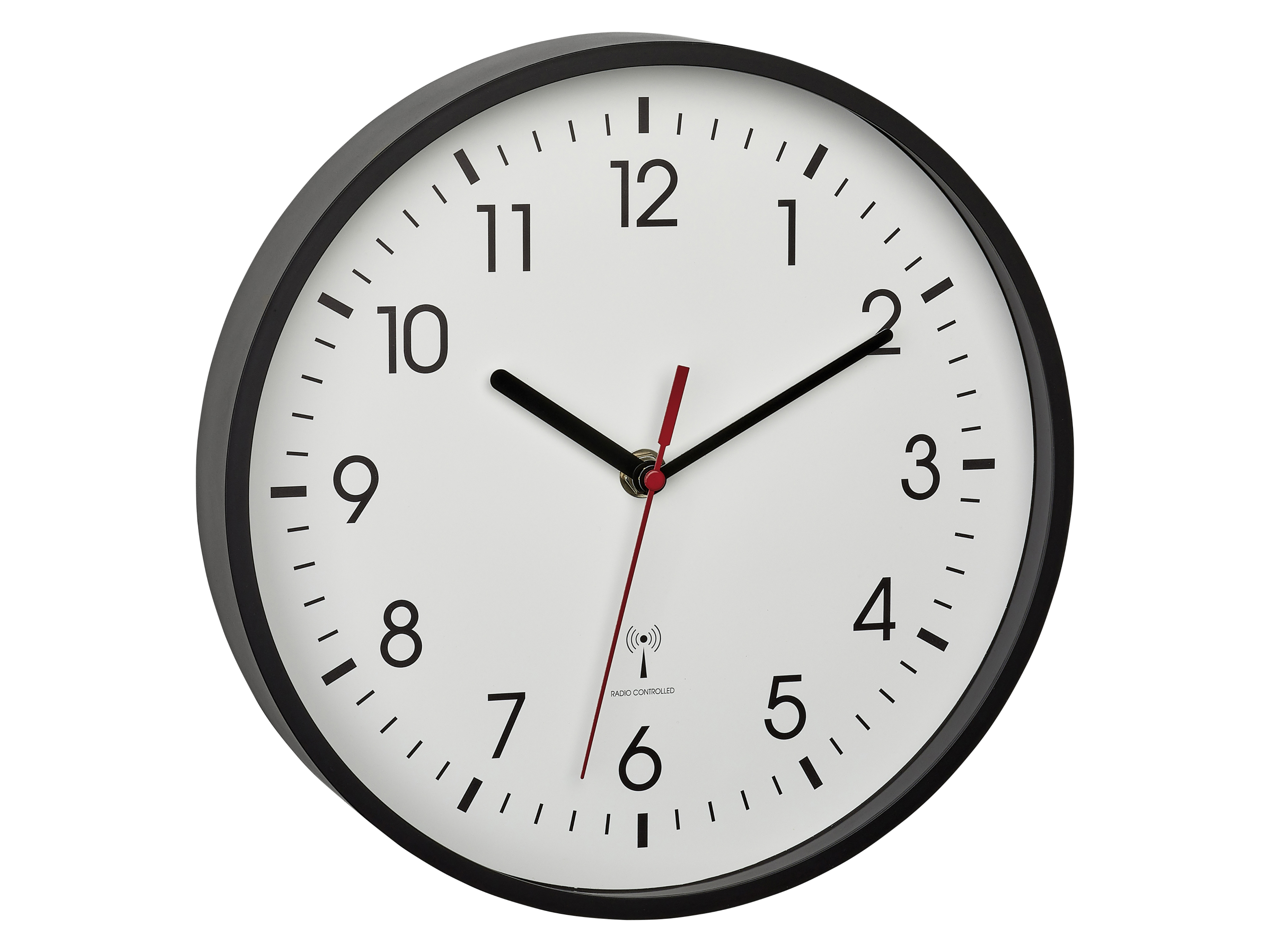 TFA Analoge Funkwanduhr 60.3550.01, weiß/schwarz TFA Analoge Funkwanduhr 60.3550.01, weiß/schwarz