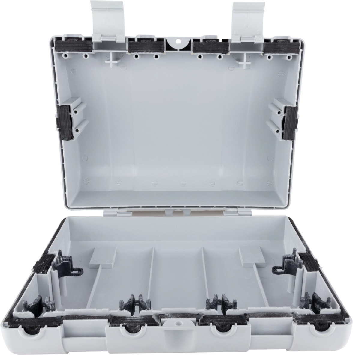 REV Sicherheitsbox, IP64, grau, 6-fach