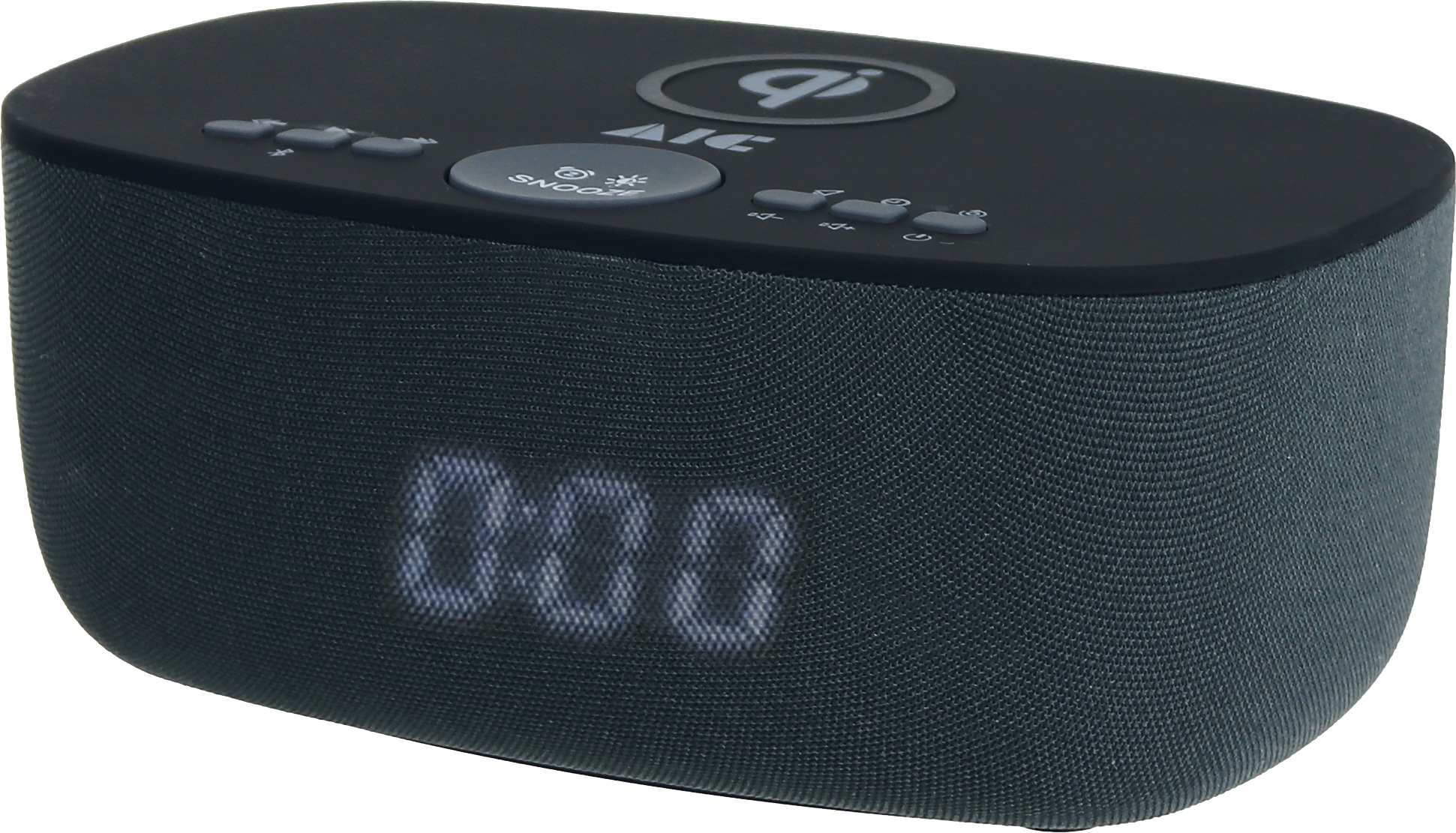 AIC Radiowecker 28 BT, mit QI-Charging-Funktion, schwarz AIC Radiowecker 28 BT, mit QI-Charging-Funktion, schwarz