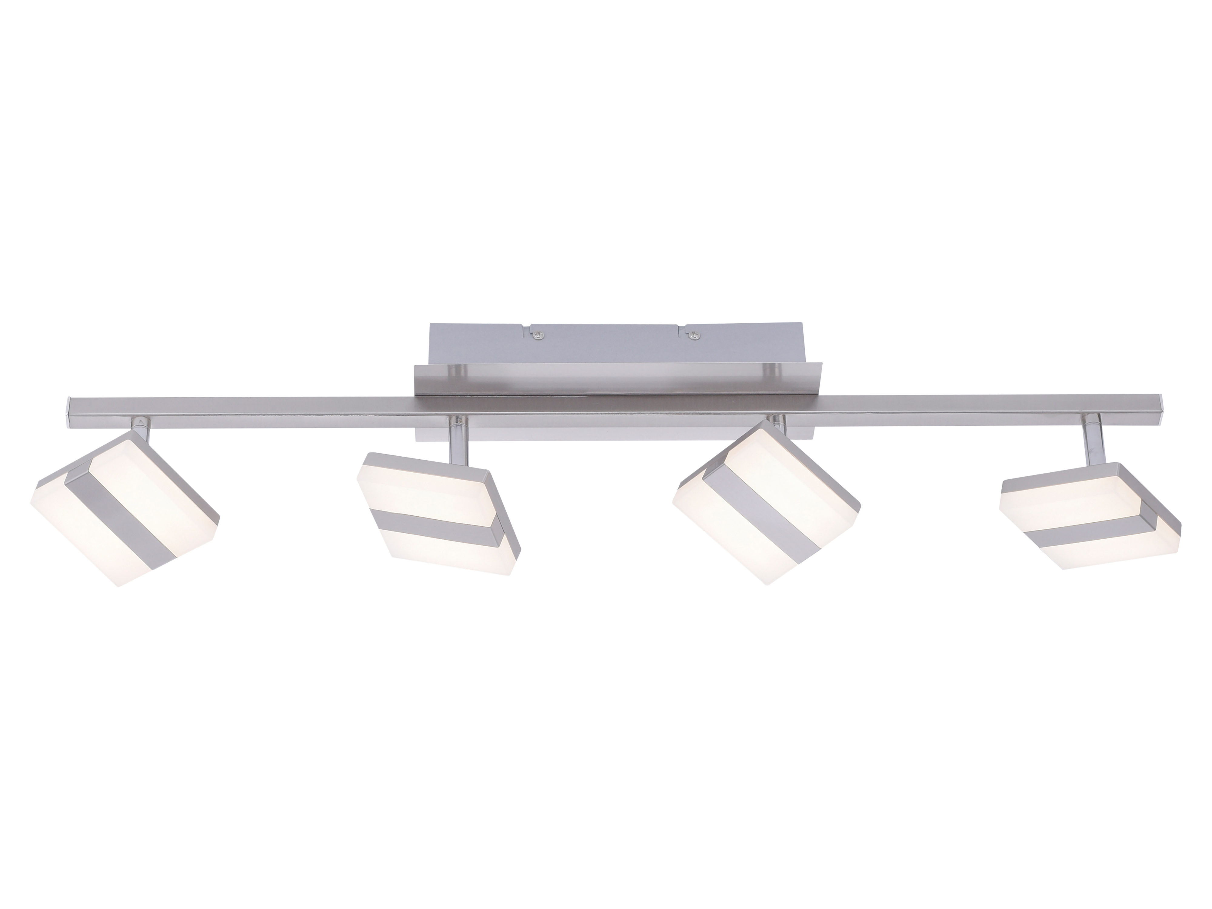 JUST LIGHT LED-Deckenleuchte 12084-55 stahlfarbig, 18 W, 2240 lm, CCT, RGB, Smart Home JUST LIGHT LED-Deckenleuchte 12084-55 stahlfarbig, 18 W, 2240 lm, CCT, RGB, Smart Home