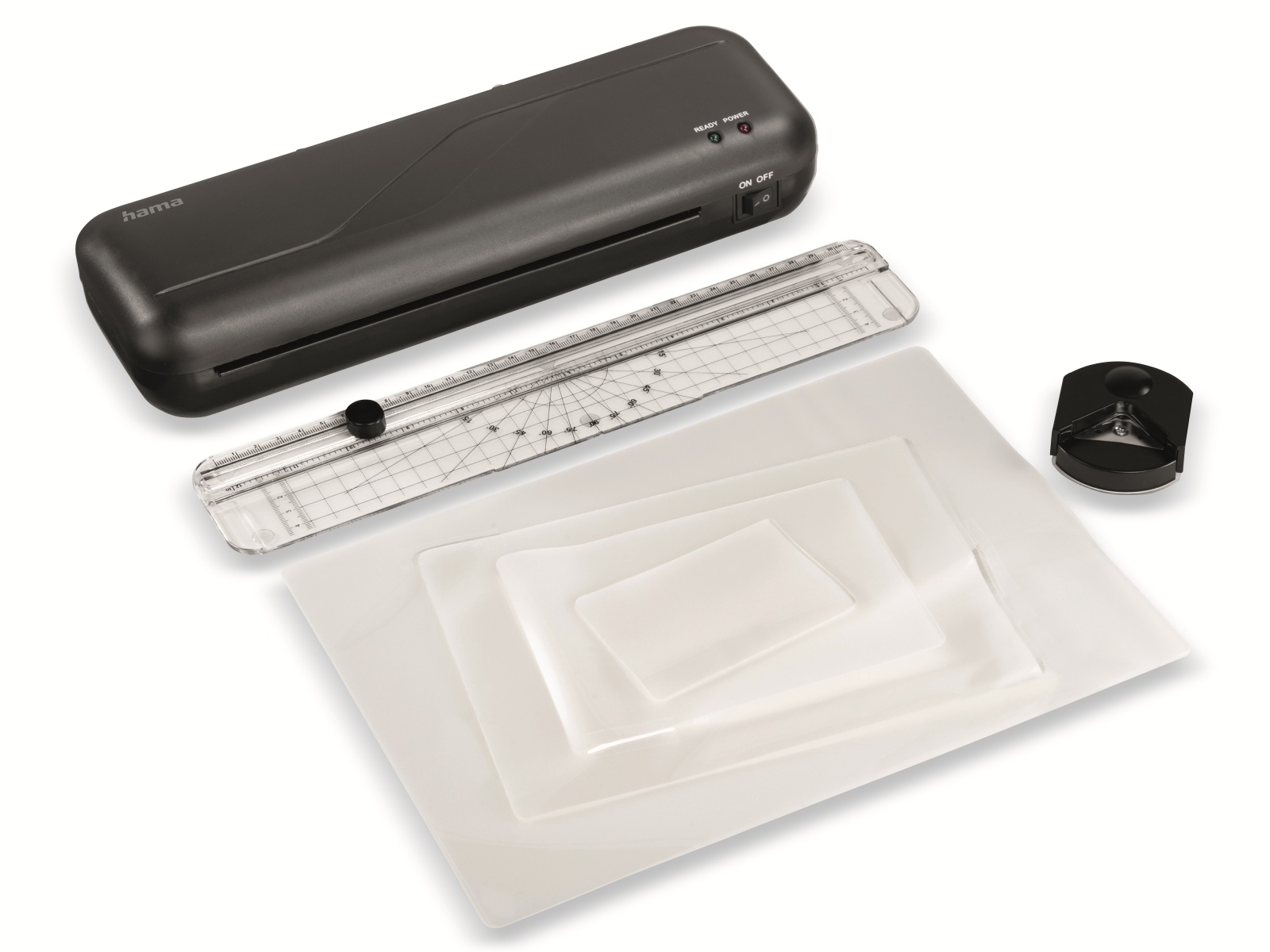 HAMA Laminiergerät Basic 4in1-Set, DIN A4/230