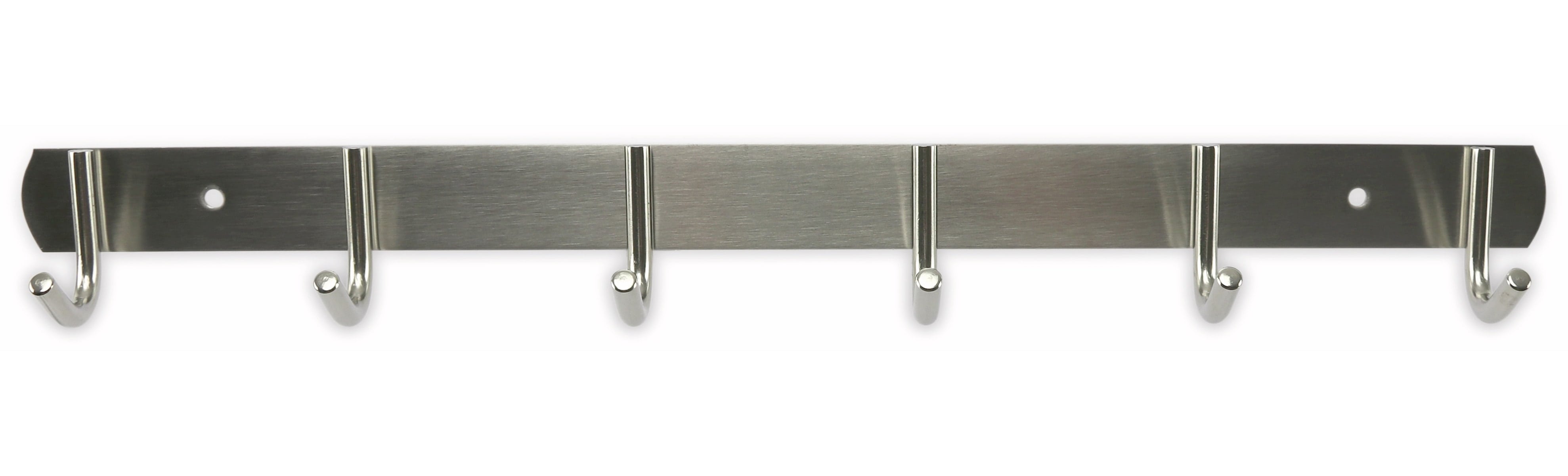 Gaderobenhaken, Edelstahl, 6er Gaderobenhaken, Edelstahl, 6er
