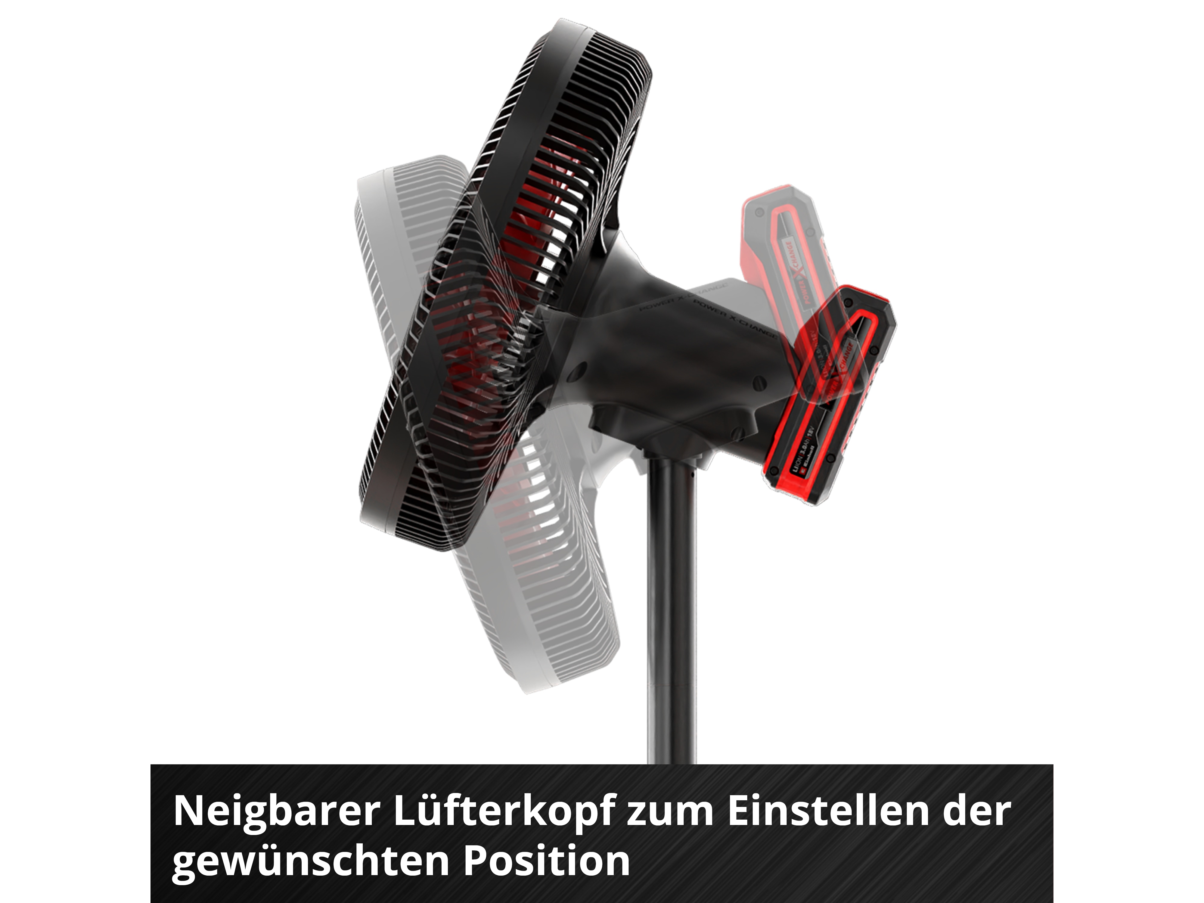 EINHELL Akku-Ventilator GE-CF 18/320 P Li, Solo EINHELL Akku-Ventilator GE-CF 18/320 P Li, Solo