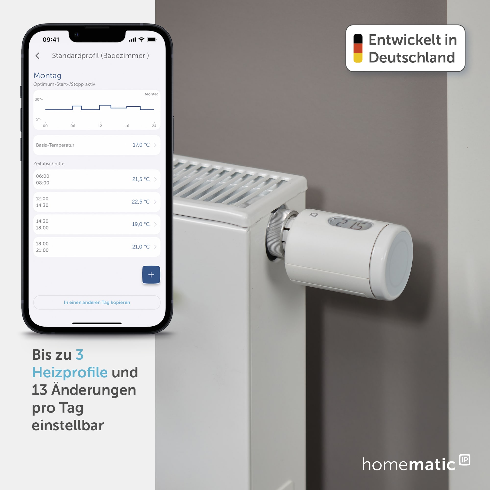 HOMEMATIC IP 162165A0 Starterset Heizen Pure