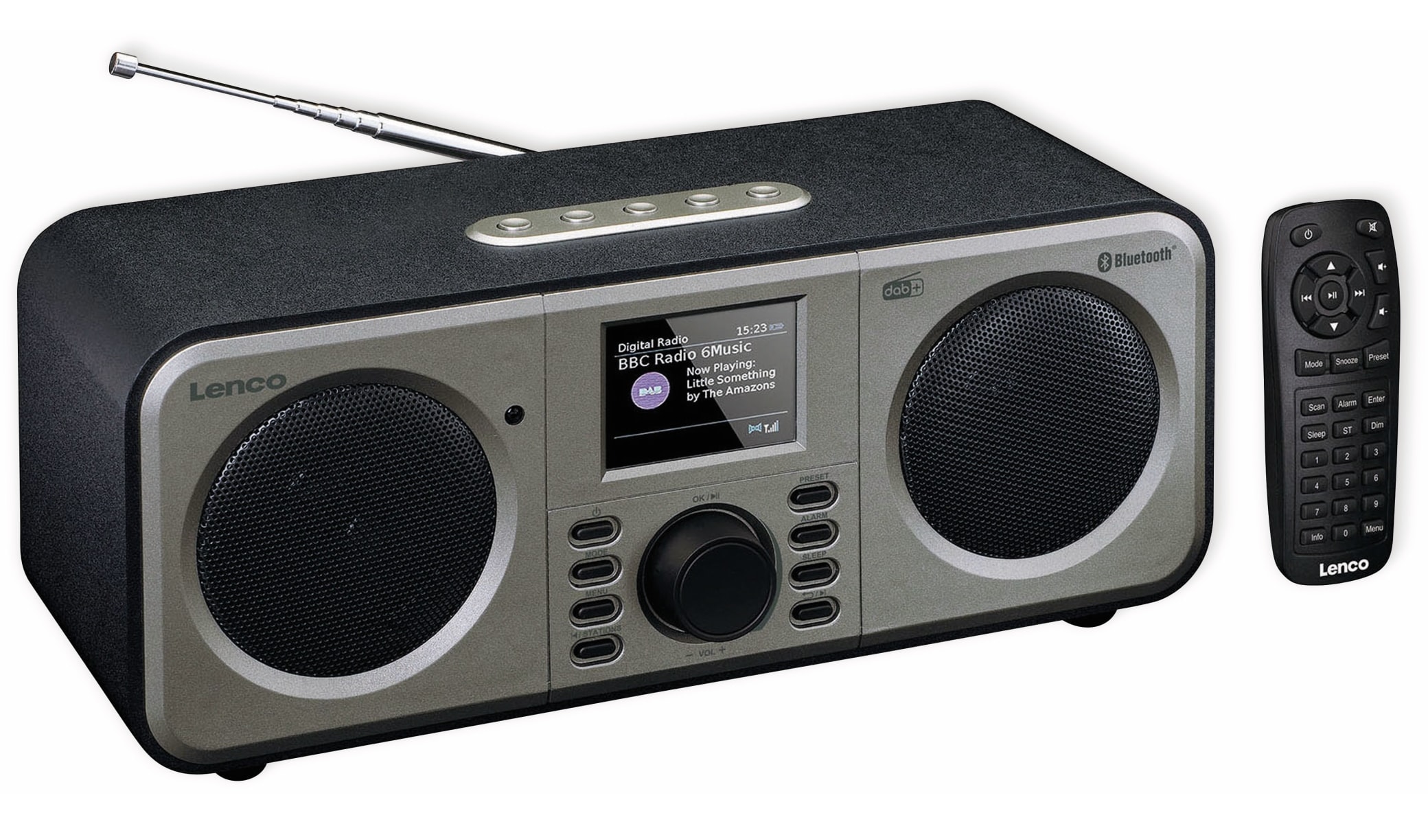 LENCO DAB+/FM Radio DAR-030BK, Bluetooth LENCO DAB+/FM Radio DAR-030BK, Bluetooth