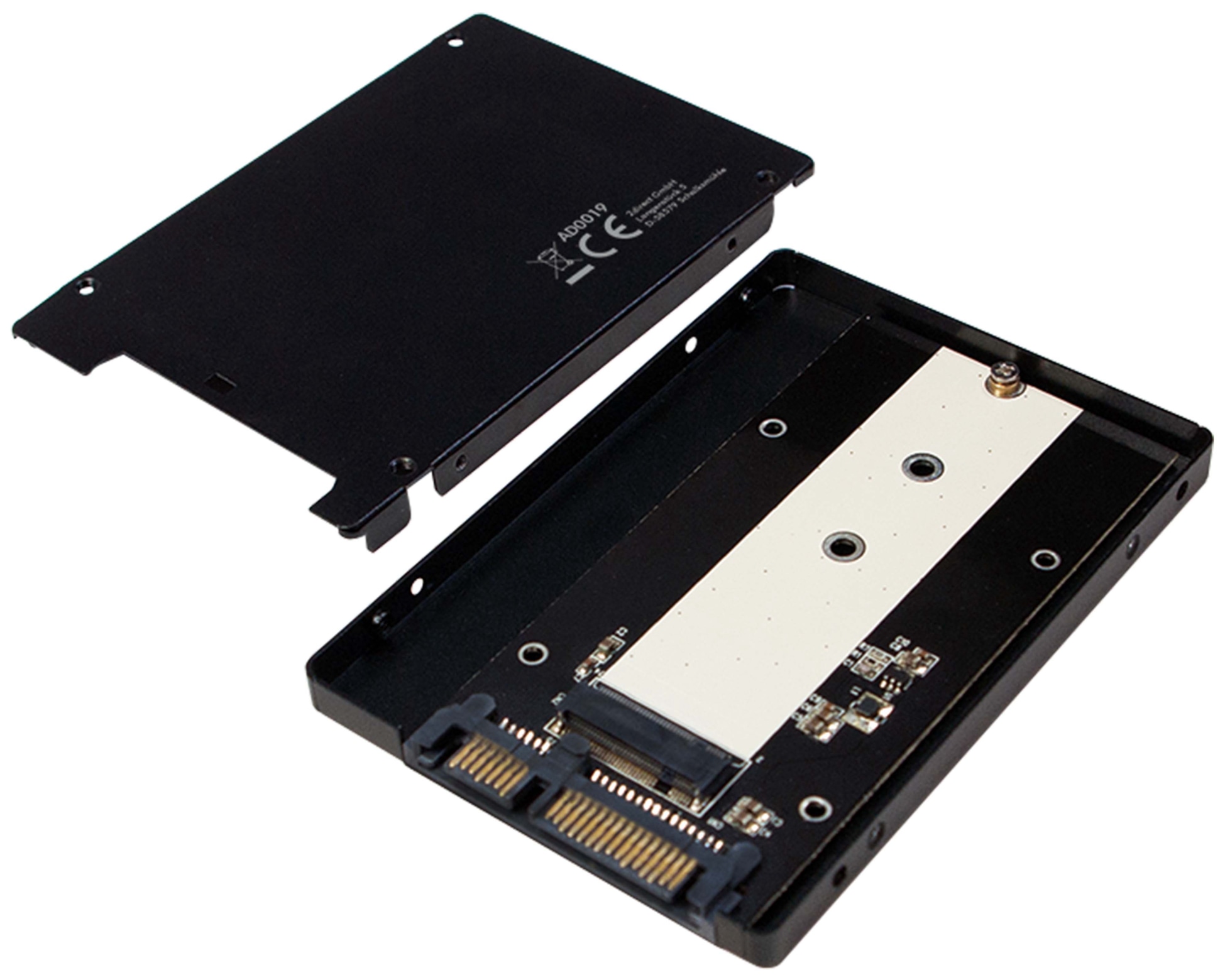LOGILINK M.2-Festplattengehäuse AD0019, 6,35 cm (2,5") SATA