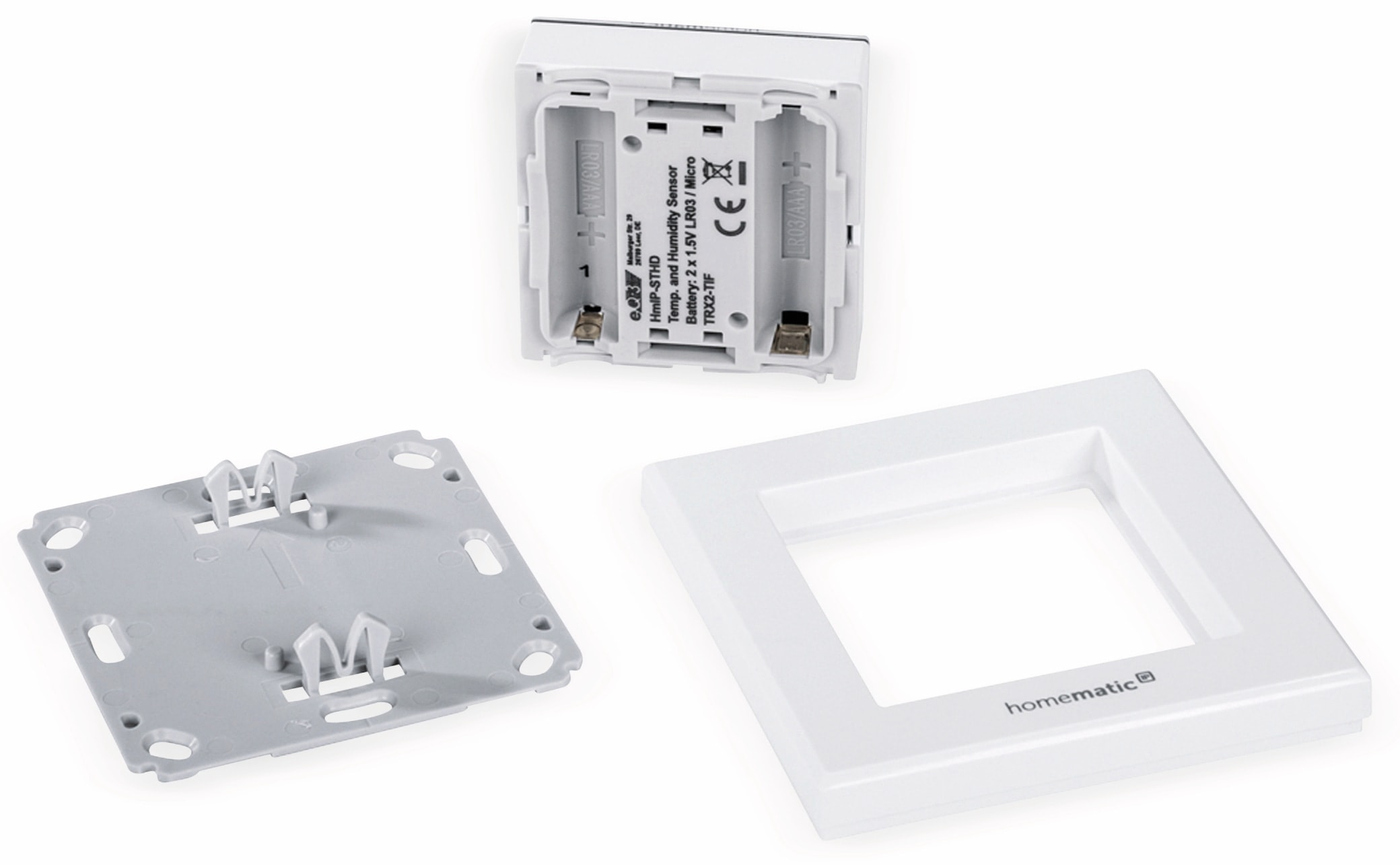 HOMEMATIC IP Smart Home 150180A0, Temp. und Luftfeucht. Sensor mit Display HOMEMATIC IP Smart Home 150180A0, Temp. und Luftfeucht. Sensor mit Display