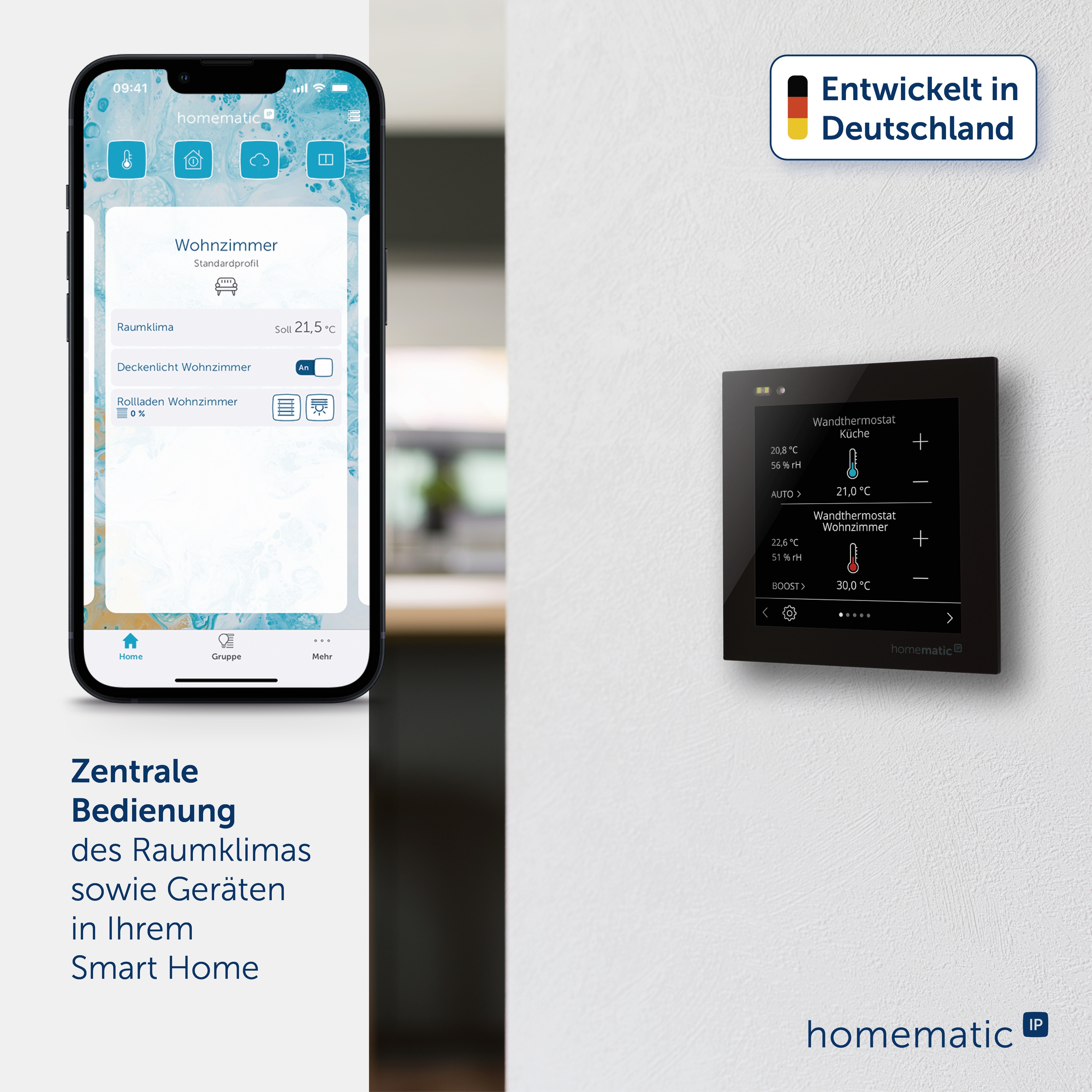 HOMEMATIC IP 161937A0, Glasdisplay plus