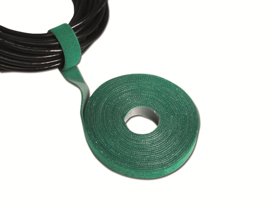 LOGILINK Klett-Kabelbinder KAB0054, 4000x16mm, grün LOGILINK Klett-Kabelbinder KAB0054, 4000x16mm, grün