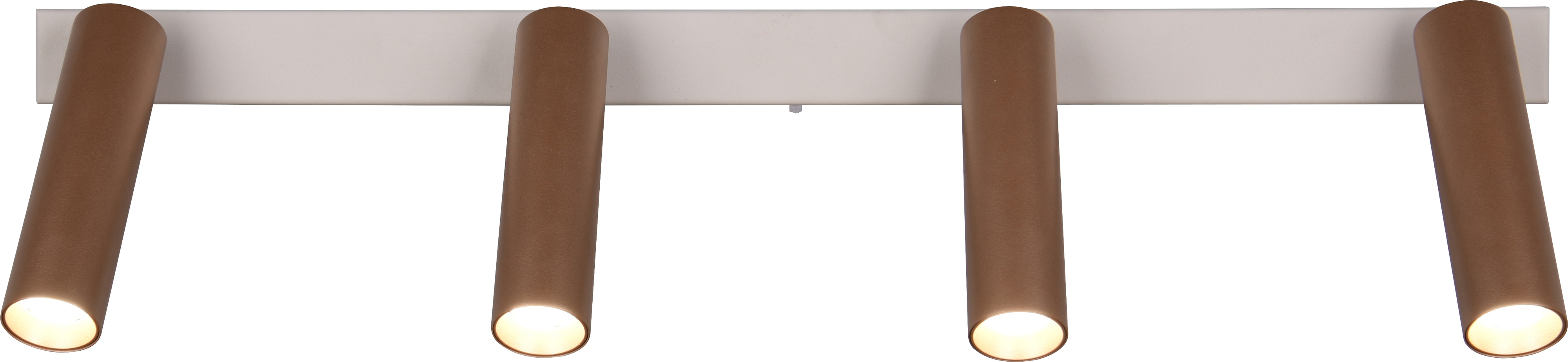 TRIO LED-Spotleuchte AMBALA, 849210465, 4-fach, 4x 5 W, 4x 500 lm, coffee