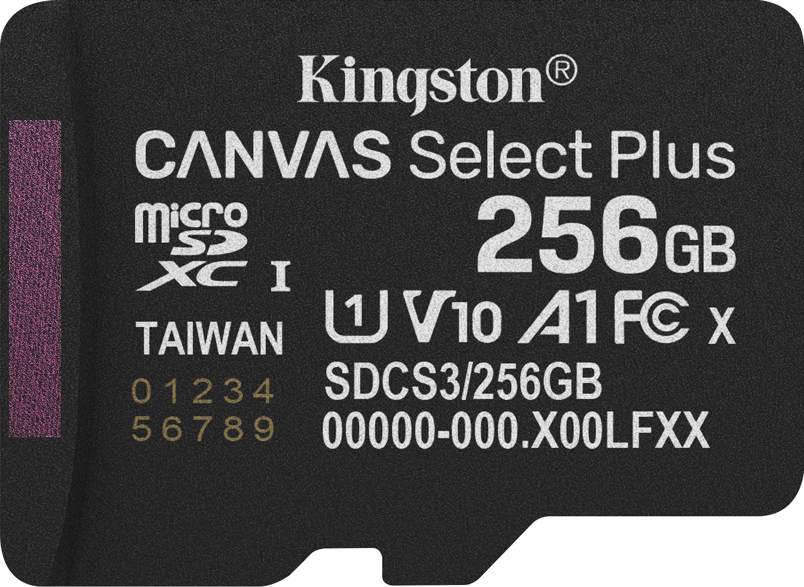 KINGSTON MicroSDXC-Card Canvas Select Plus 256GB 3.Gen inkl. Adapter