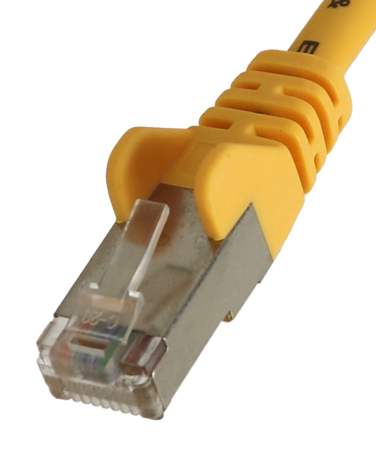 CAT.5E Patchkabel, 5 m, gelb, FTP