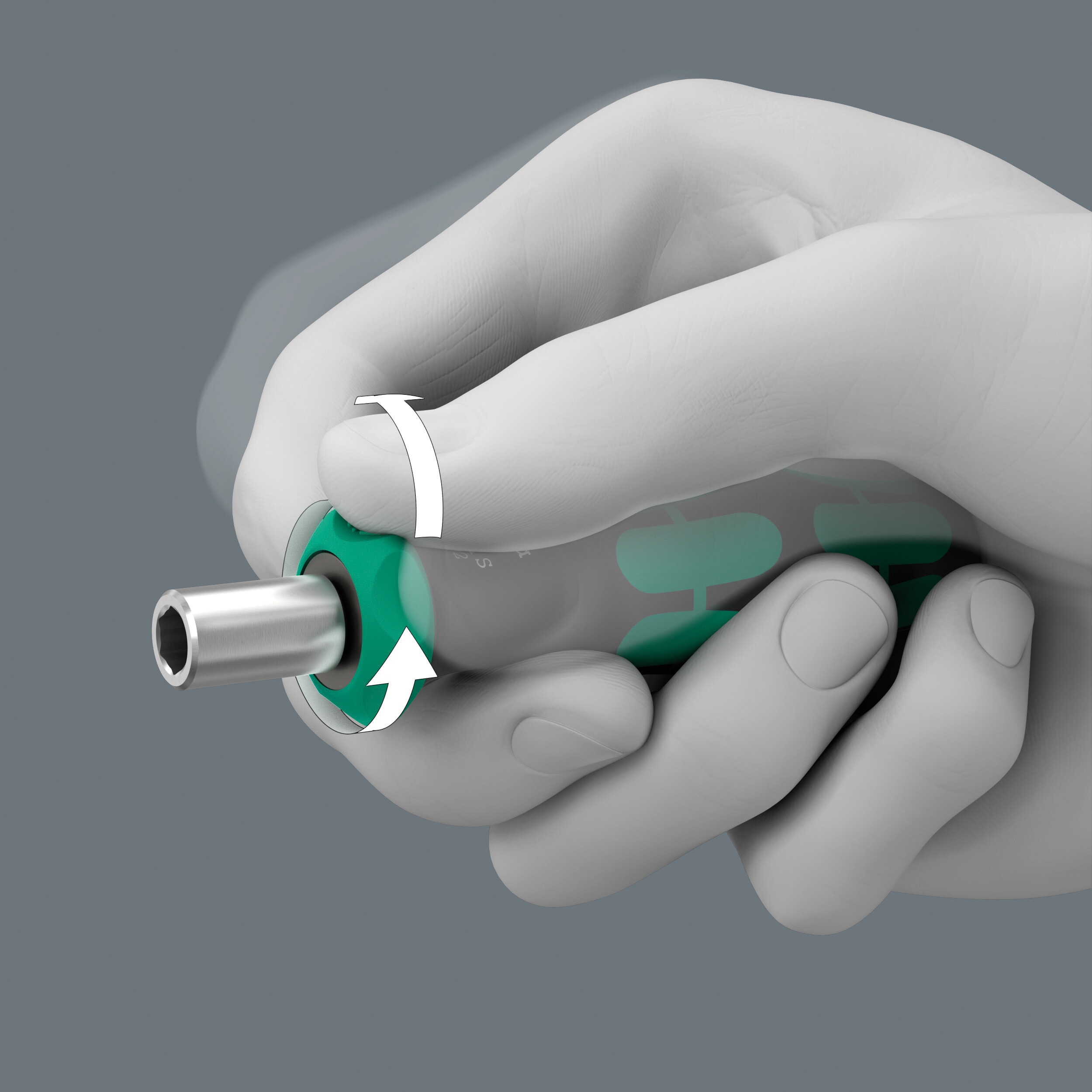 WERA Bits-Handhalter mit Ratschenfunktion, 838 RA S, 05051492001, 1/4"