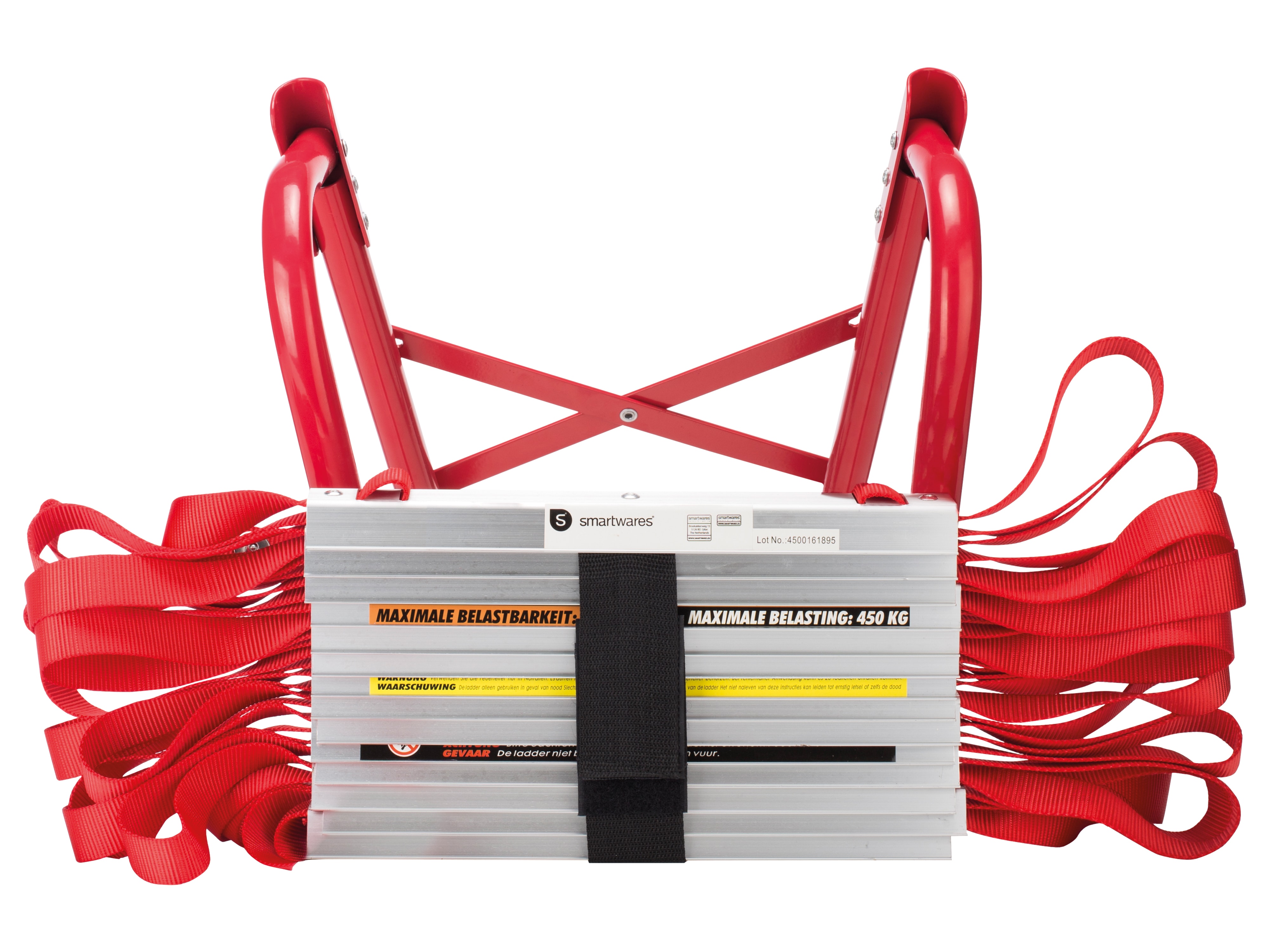 SMARTWARES Rettungsleiter 10.015.18, 4,5 m, 450 kg belastbar SMARTWARES Rettungsleiter 10.015.18, 4,5 m, 450 kg belastbar
