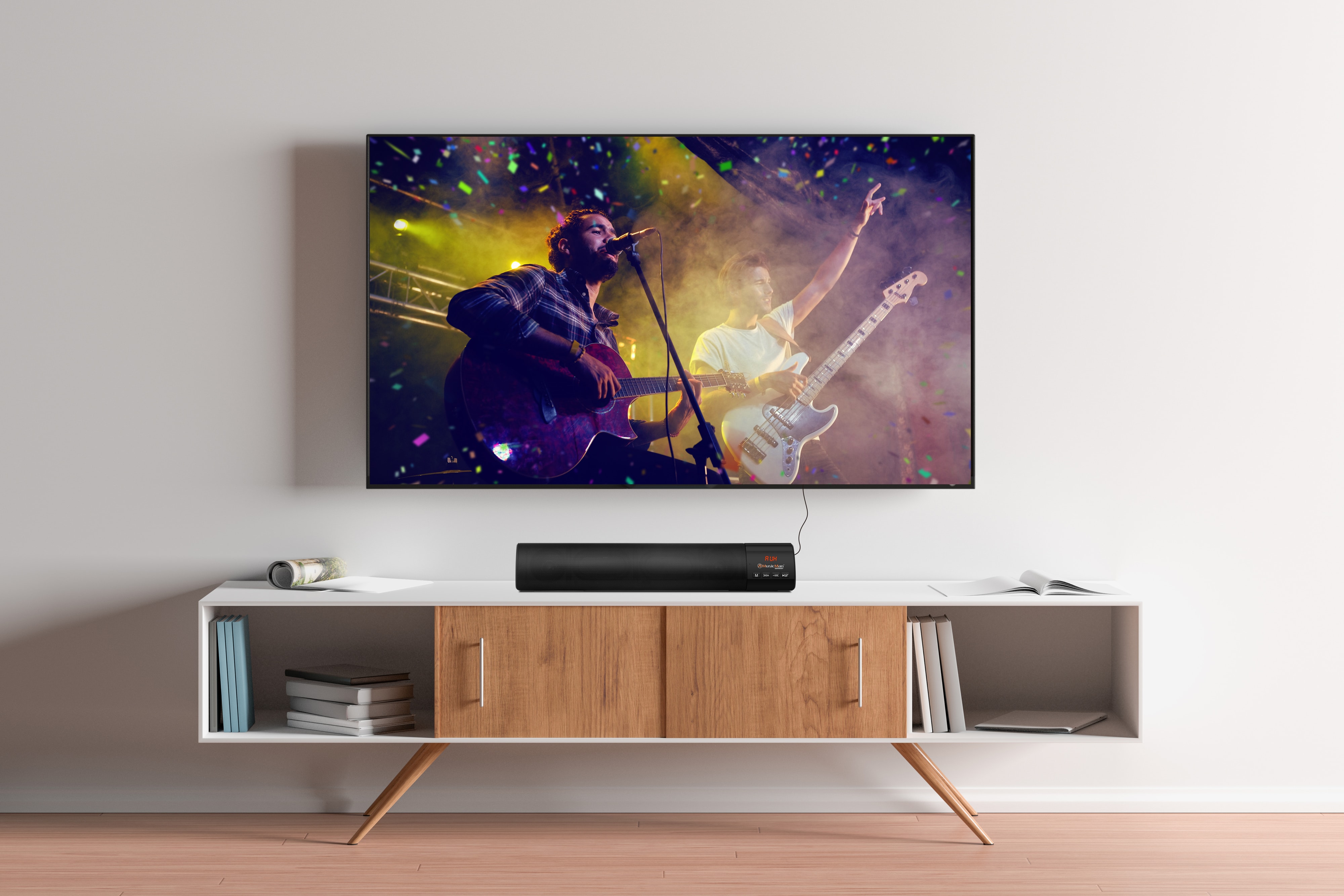 MUSICMAN Mini-Soundbar BT-X54, schwarz