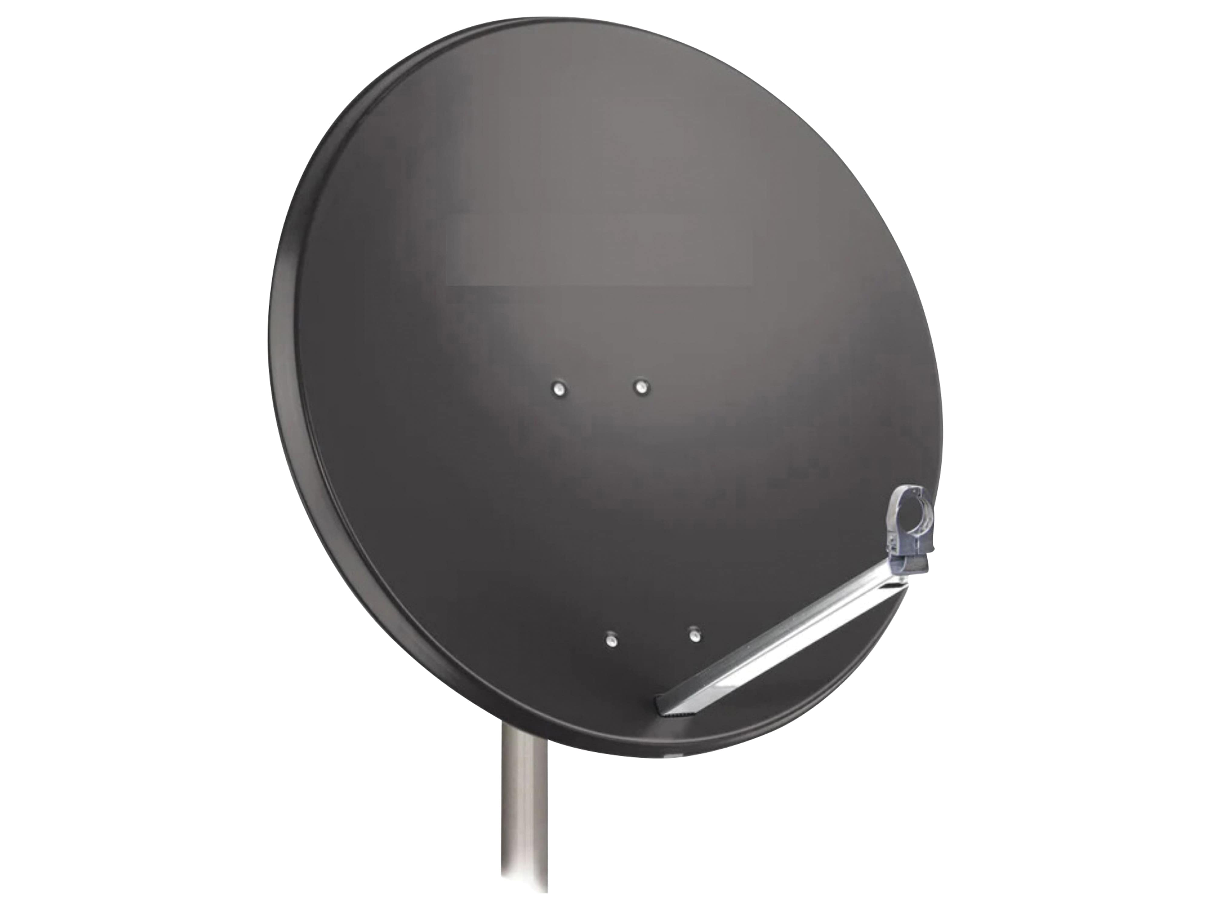 RED OPTICUM SAT-Antenne X80, Stahl, anthrazit, 80 cm