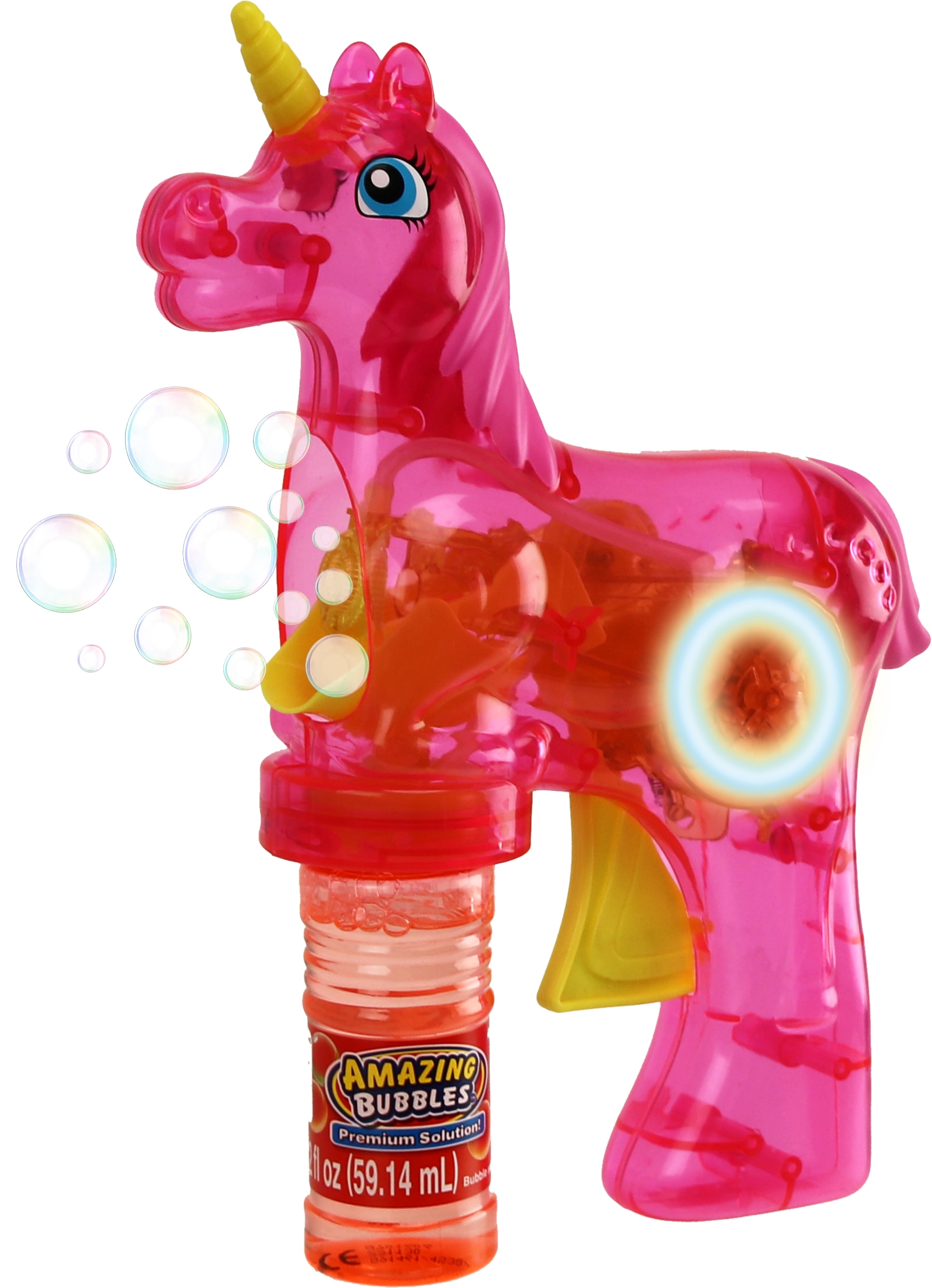 Seifenblasen-Pistole, Einhorn, 59,14 ml Seifenblasen-Pistole, Einhorn, 59,14 ml