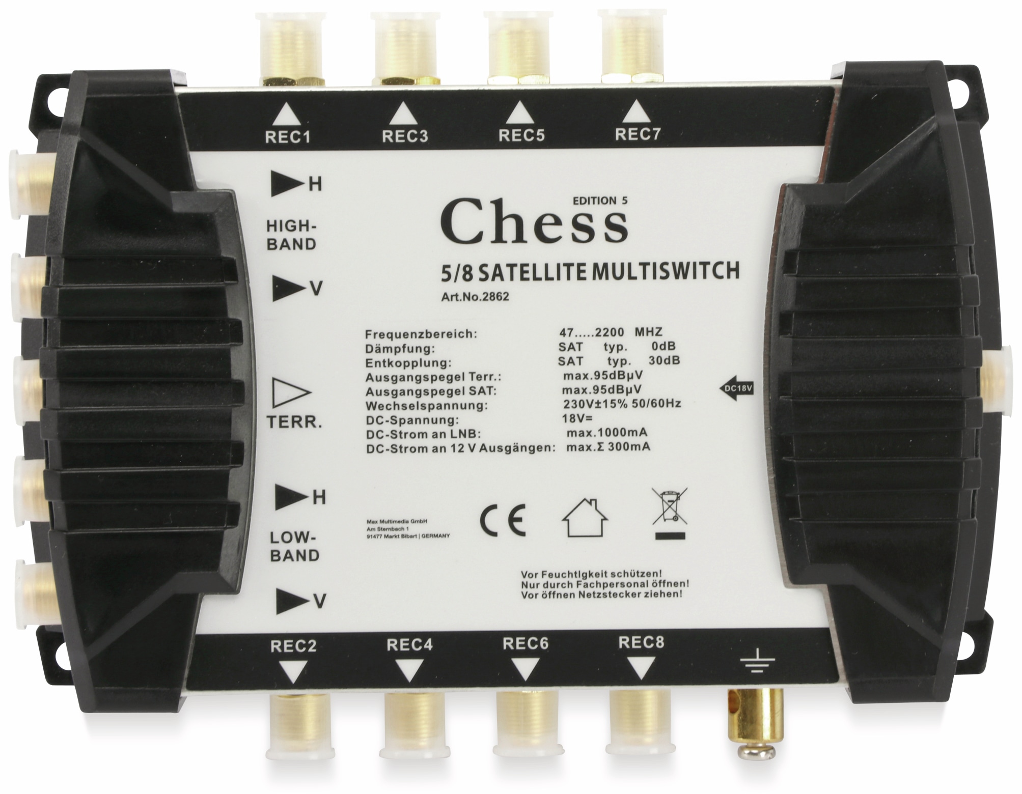 SAT-Multischalter 5/8 SAT-Multischalter 5/8