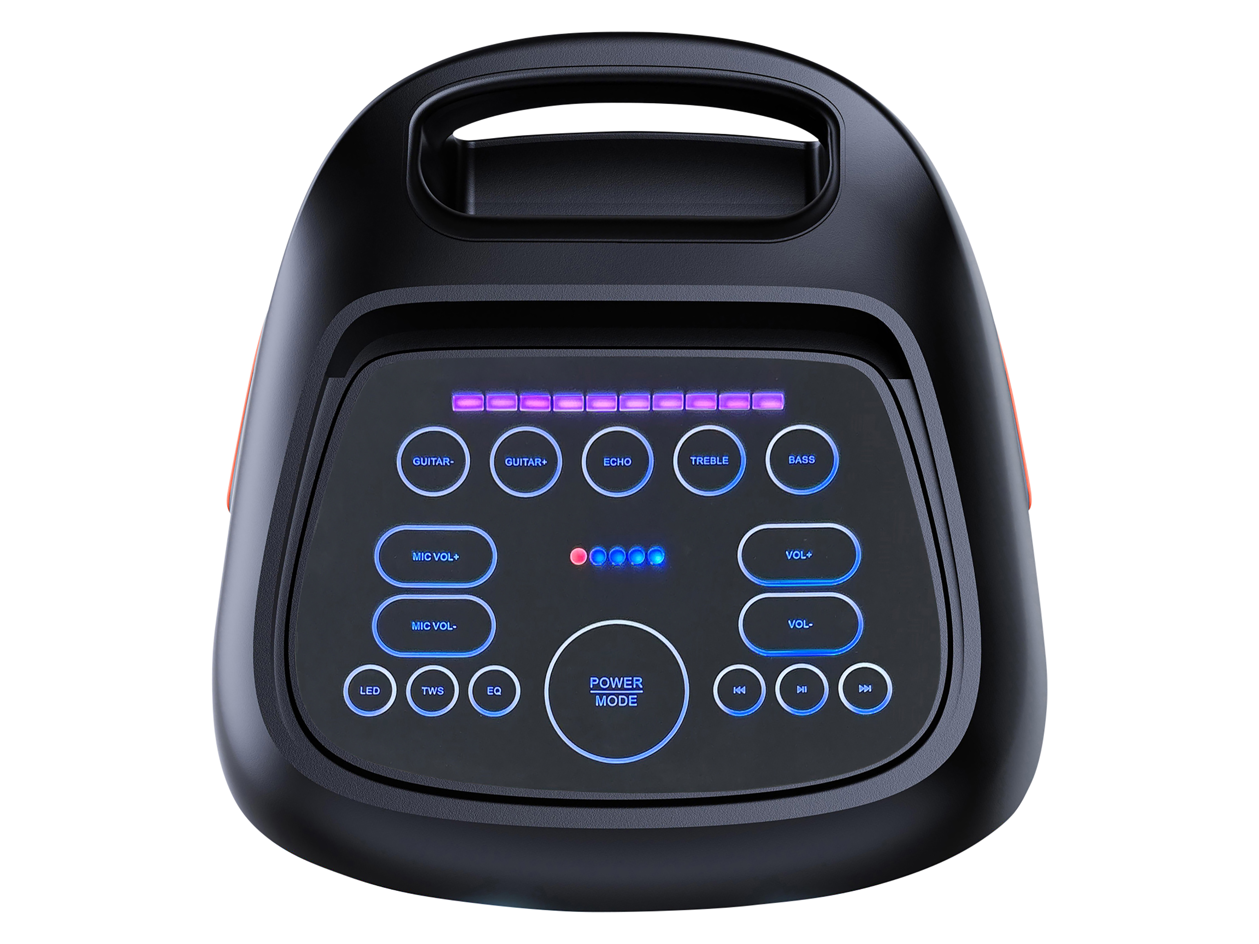 Bluetooth Lautsprecher DENVER BPS-370, 100 W, mit Licht-Animation