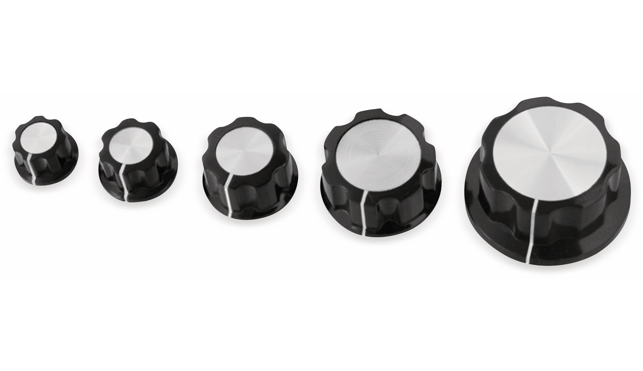 Drehknopf, 19x11 mm, Achse Ø6 mm Drehknopf, 19x11 mm, Achse Ø6 mm