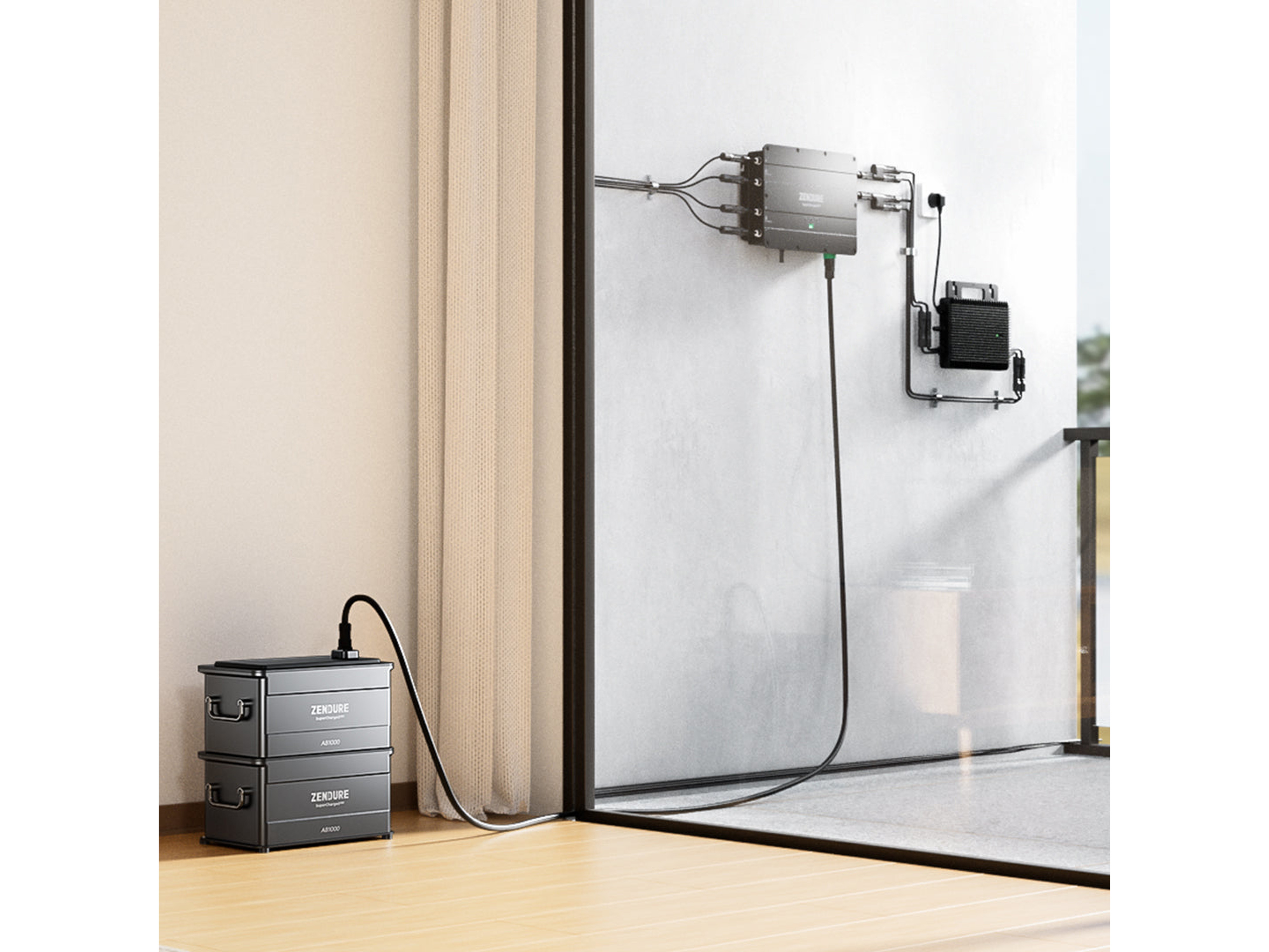 ZENDURE Batteriekabel ZDBC3M-BK, 3 m ZENDURE Batteriekabel ZDBC3M-BK, 3 m