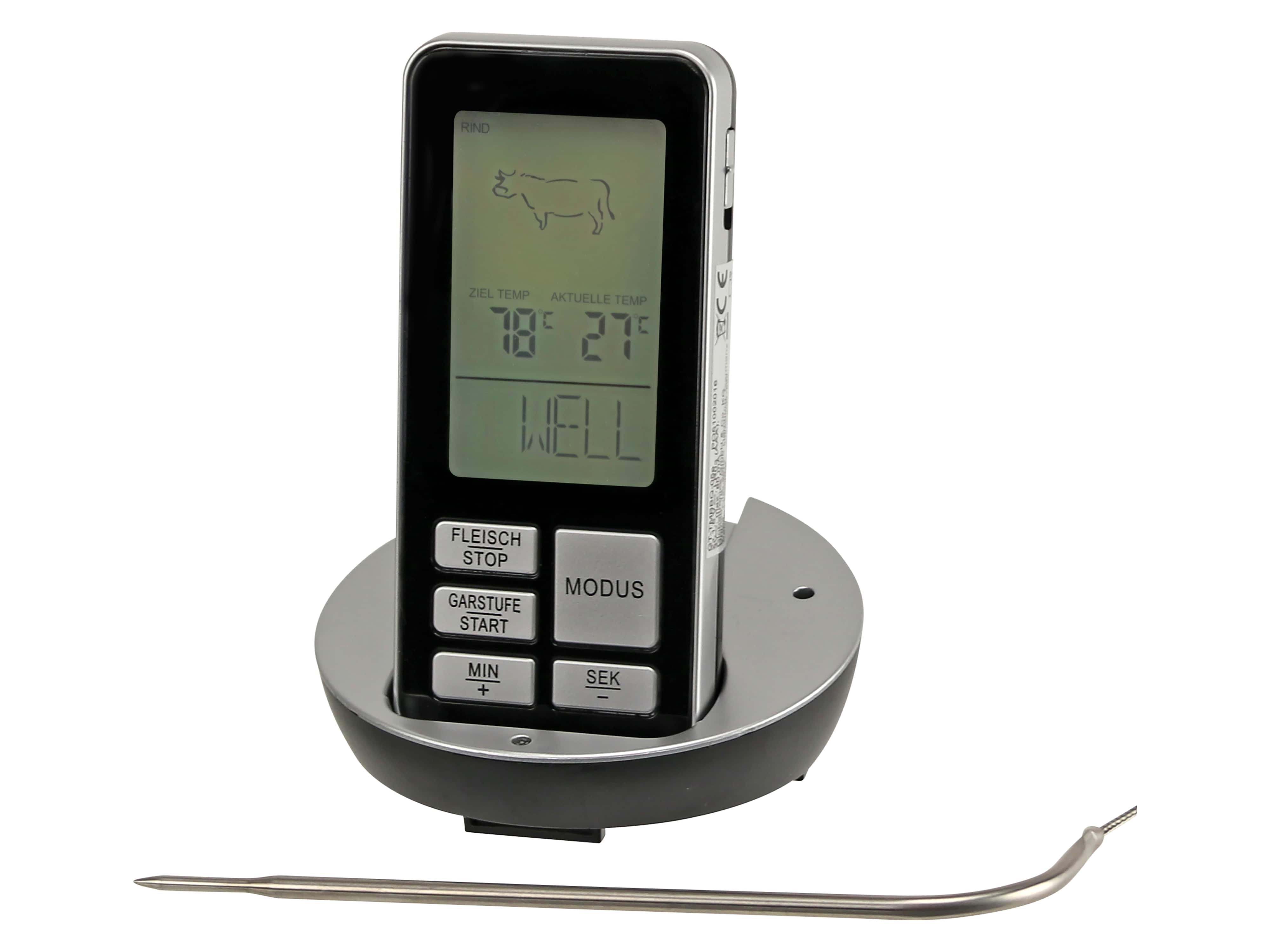 Funk-Grillthermometer