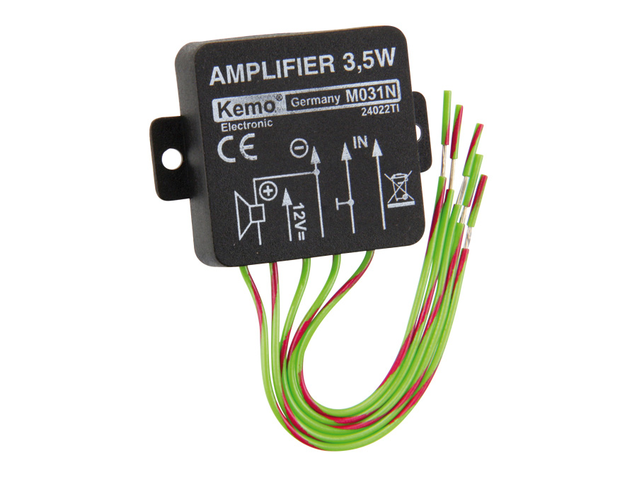 KEMO NF-Verstärkermodul M031N, 3,5 W KEMO NF-Verstärkermodul M031N, 3,5 W