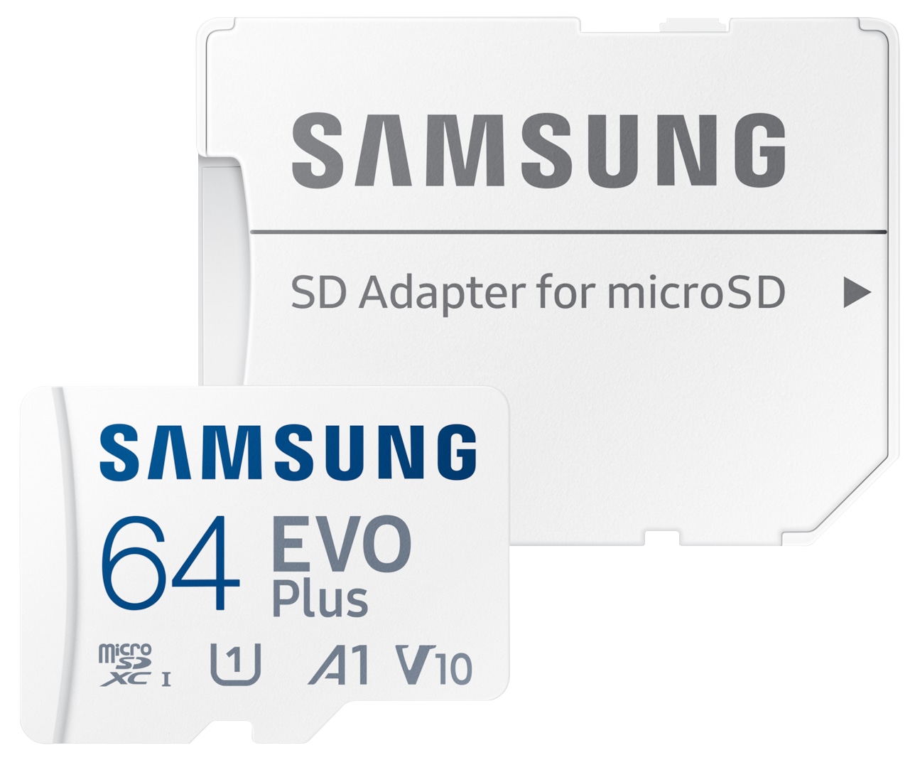 SAMSUNG MicroSDXC-Speicherkarte EVO Plus (2024) 64GB inkl. Adapter SAMSUNG MicroSDXC-Speicherkarte EVO Plus (2024) 64GB inkl. Adapter