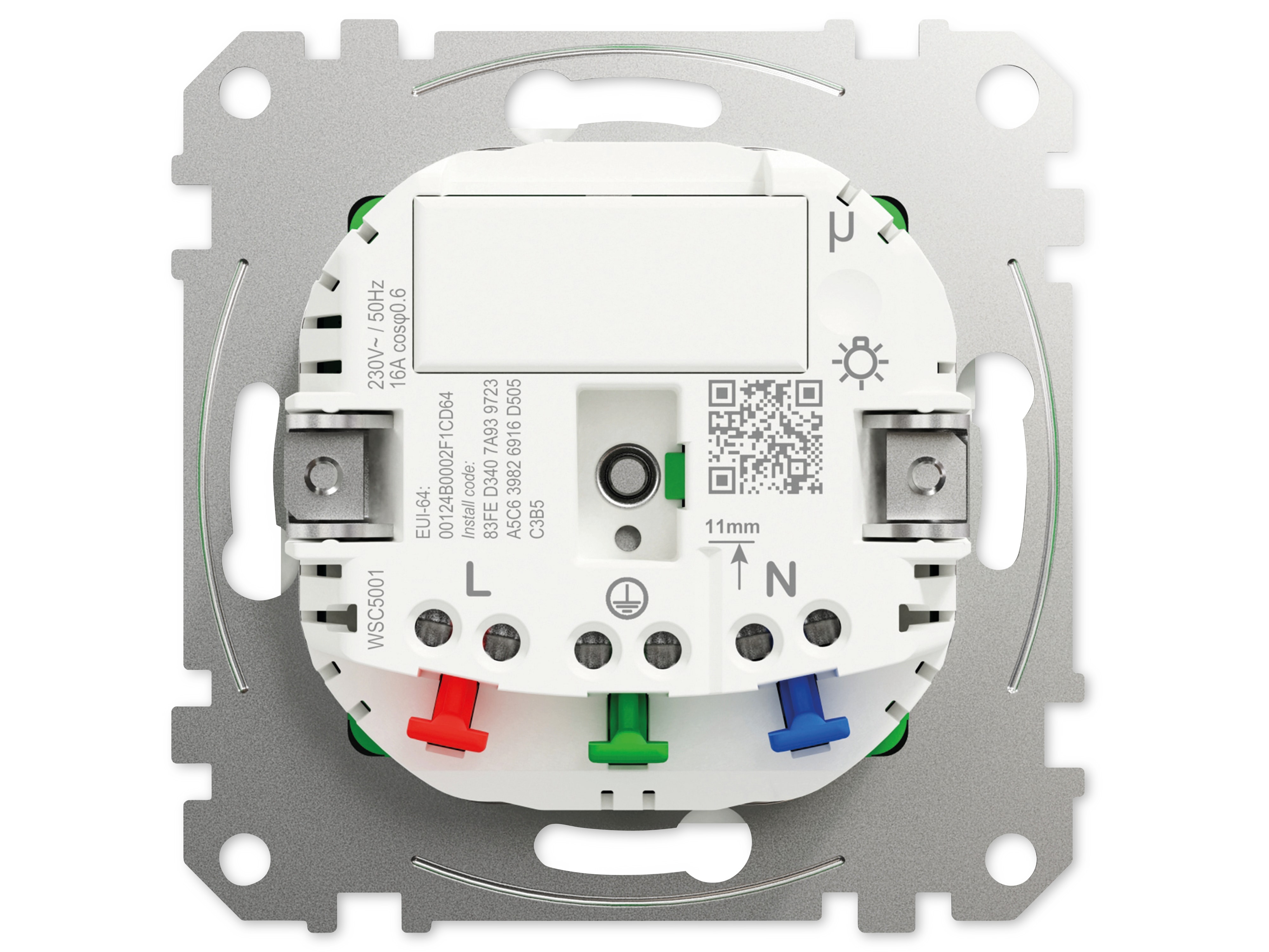 MERTEN Smart Home Wiser Schutzkontakt-Steckdose MEG2380-0319, 16 A