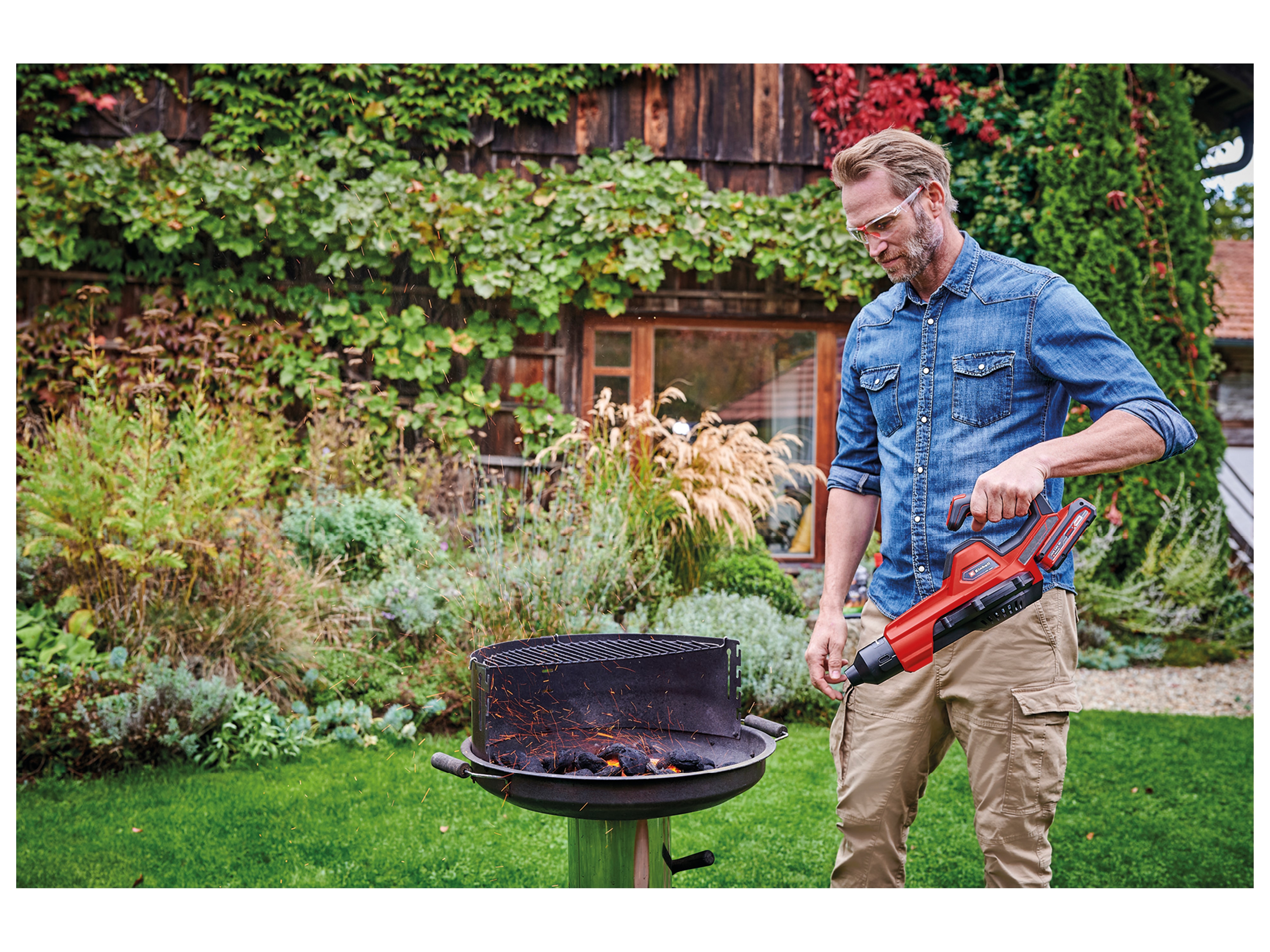 EINHELL Akku-Laubbläser GE-UB 18/250 Li E-Solo