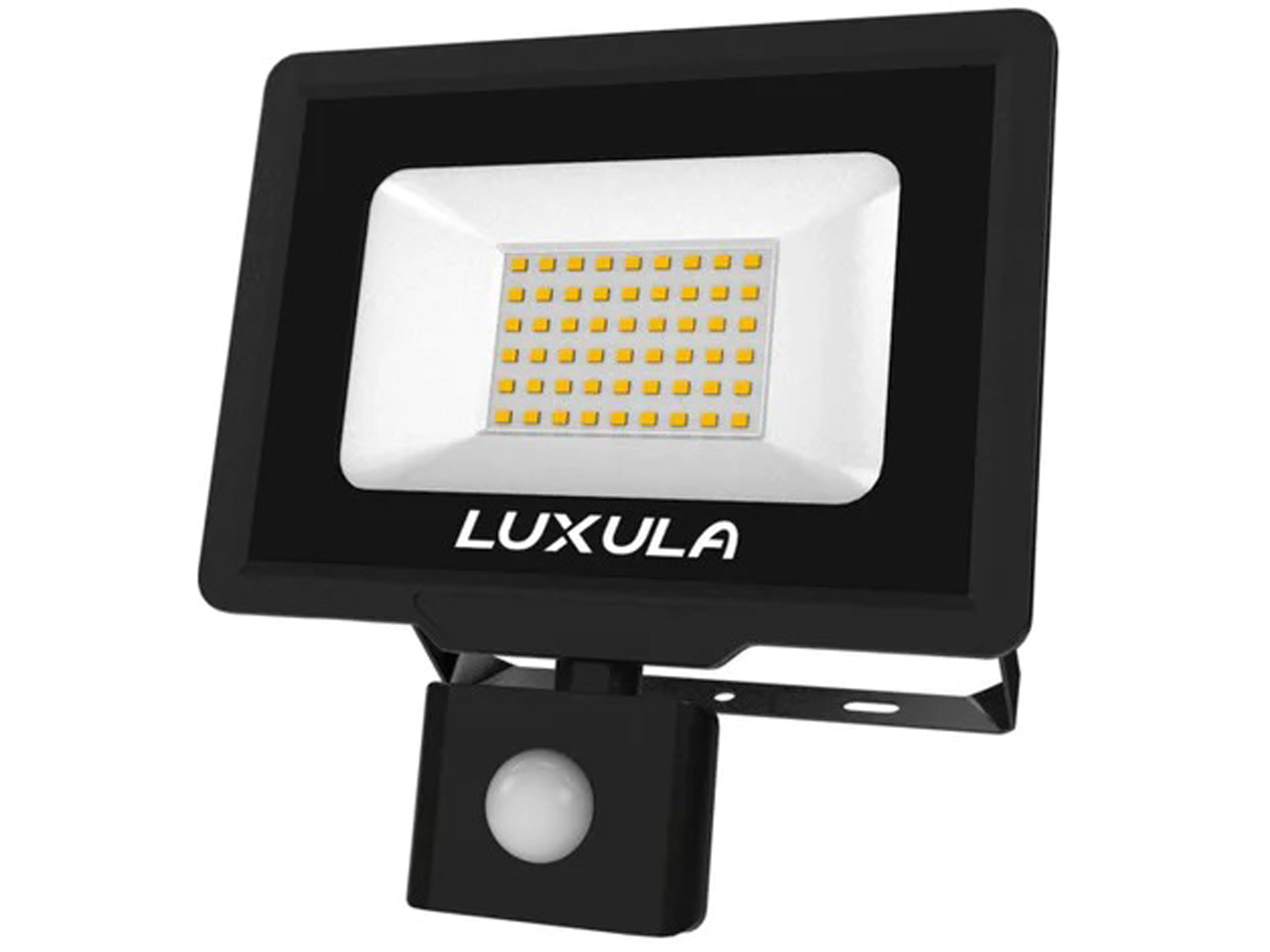 LUXULA LED-Fluter mit Bewegungsmelder, EEK: F, 50W, 5000lm, 4000K, schwarz LUXULA LED-Fluter mit Bewegungsmelder, EEK: F, 50W, 5000lm, 4000K, schwarz