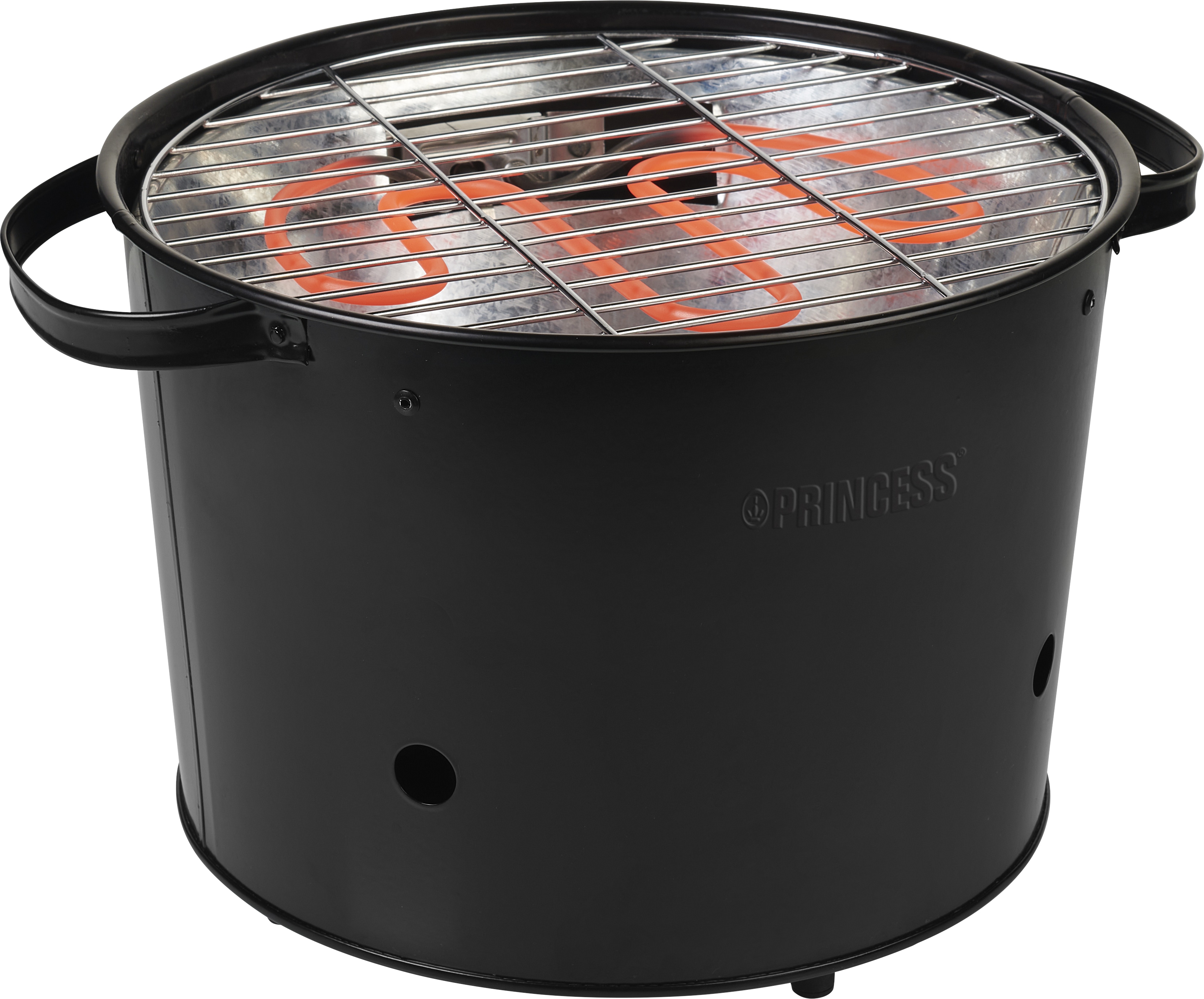 PRINCESS Elektrogrill 112240 Hybrid Grill, Ø 32 cm, 1400 W