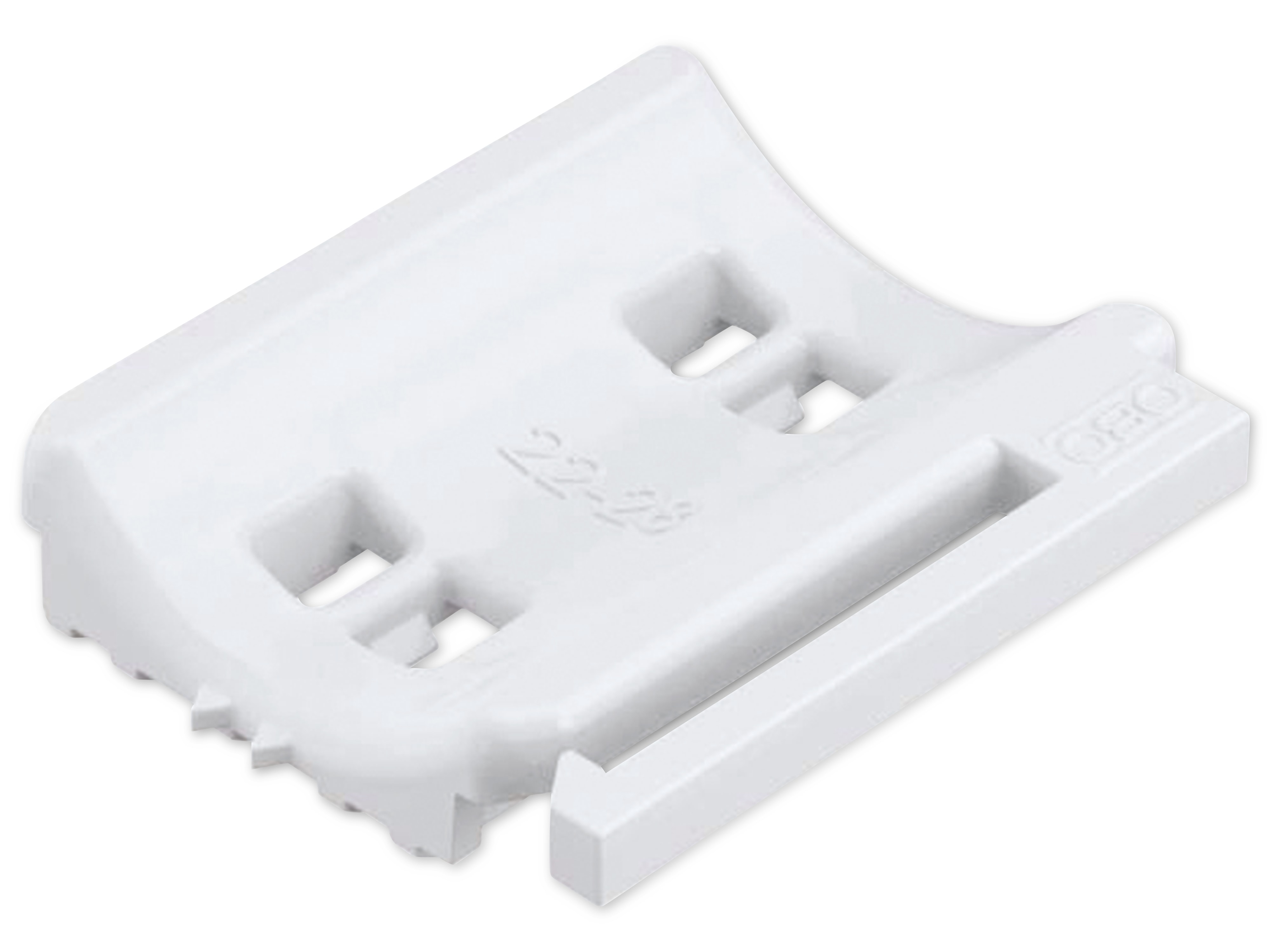 Gegenwanne, 22...28 mm, lichtgrau