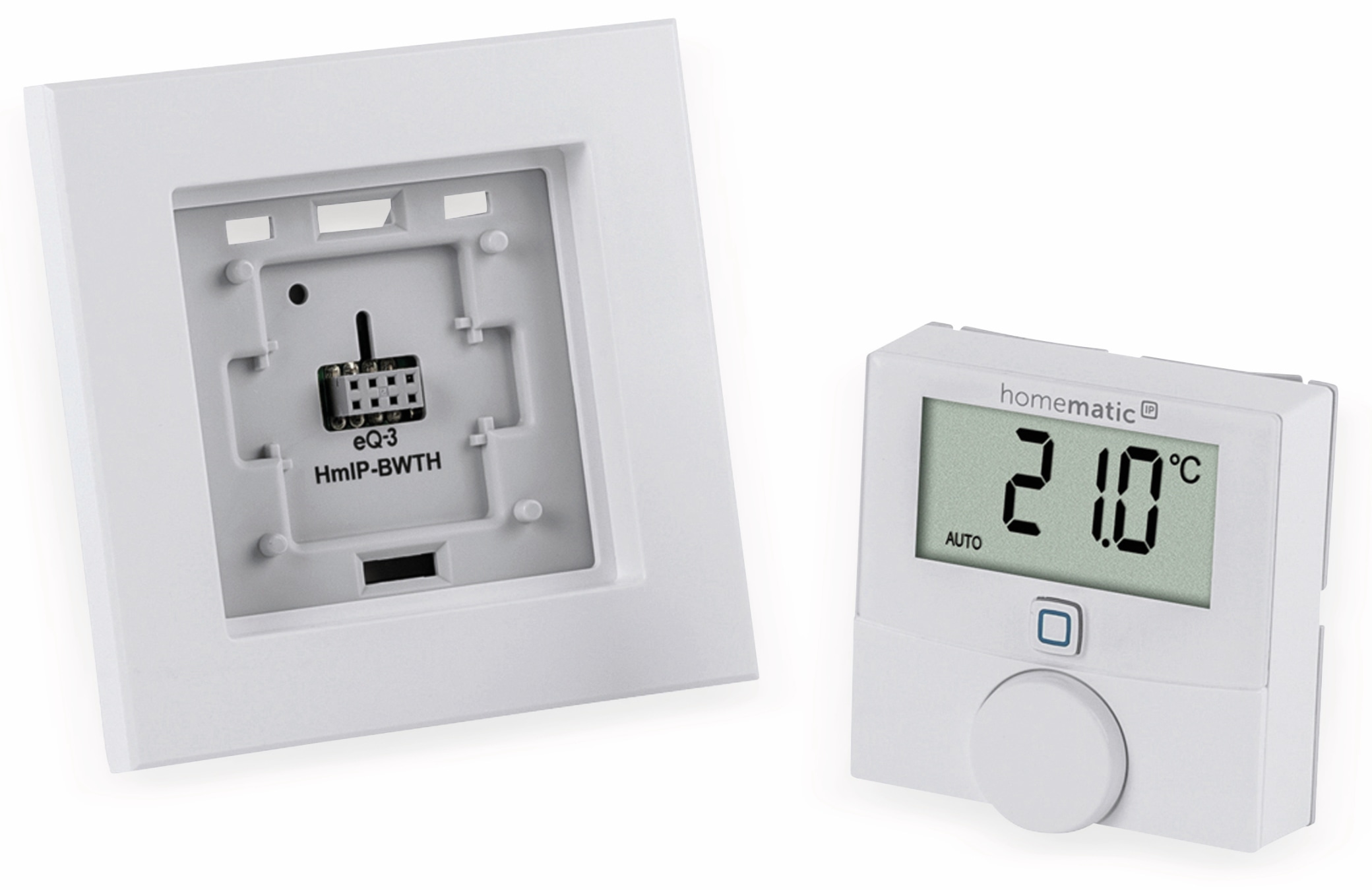 HOMEMATIC IP Smart Home 150628A0, Wandthermostat mit Schaltausgang für Markenschalter