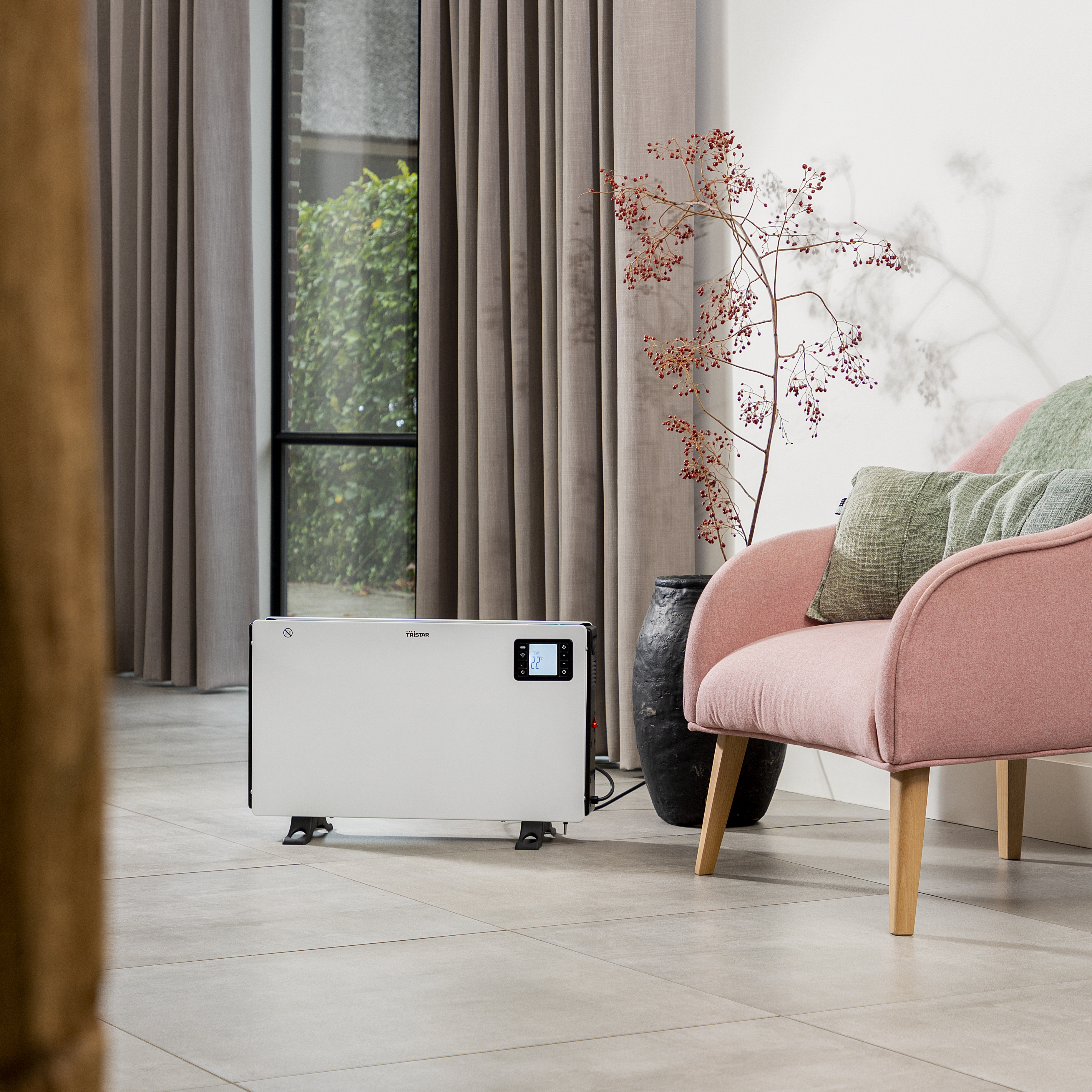 TRISTAR Konvektorheizung KA-5819, 3 Stufen, Wi-Fi, 2000 W, weiß